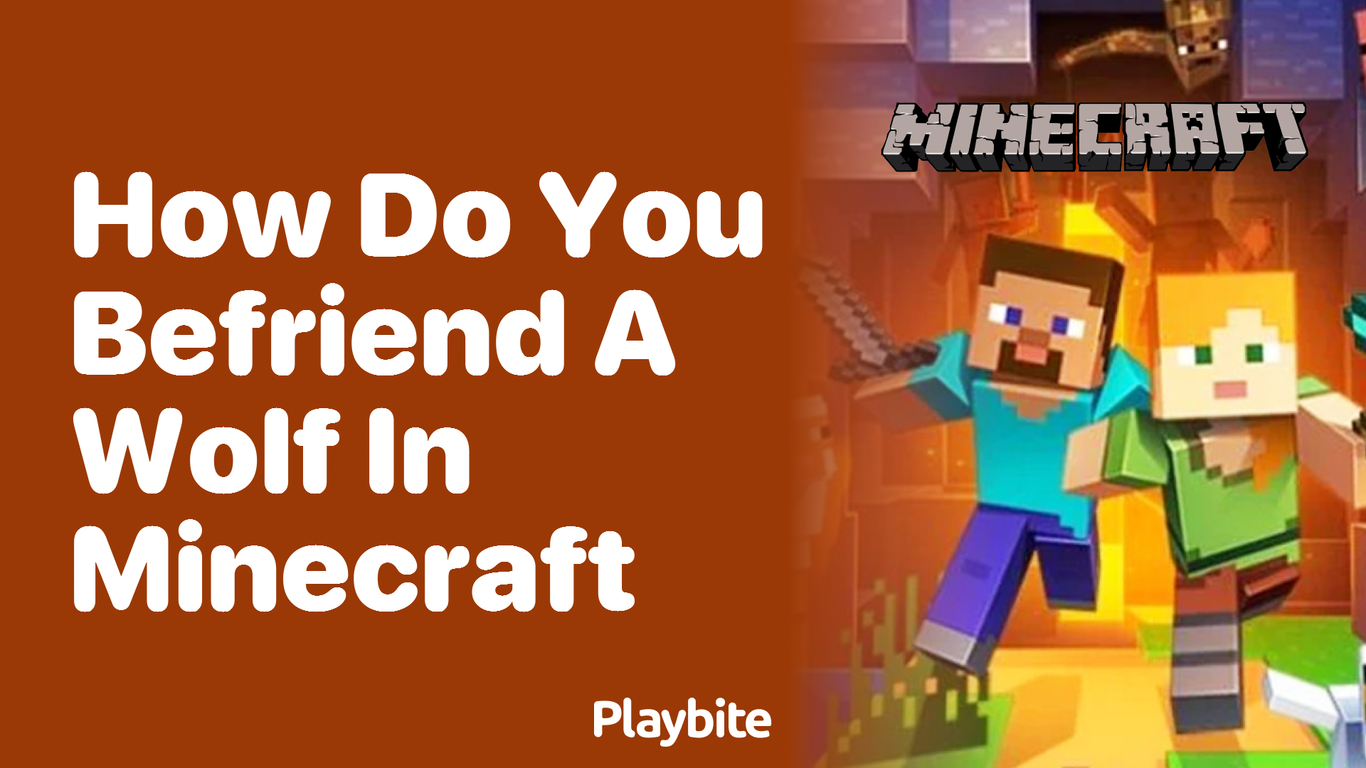 How Do You Befriend a Wolf in Minecraft?
