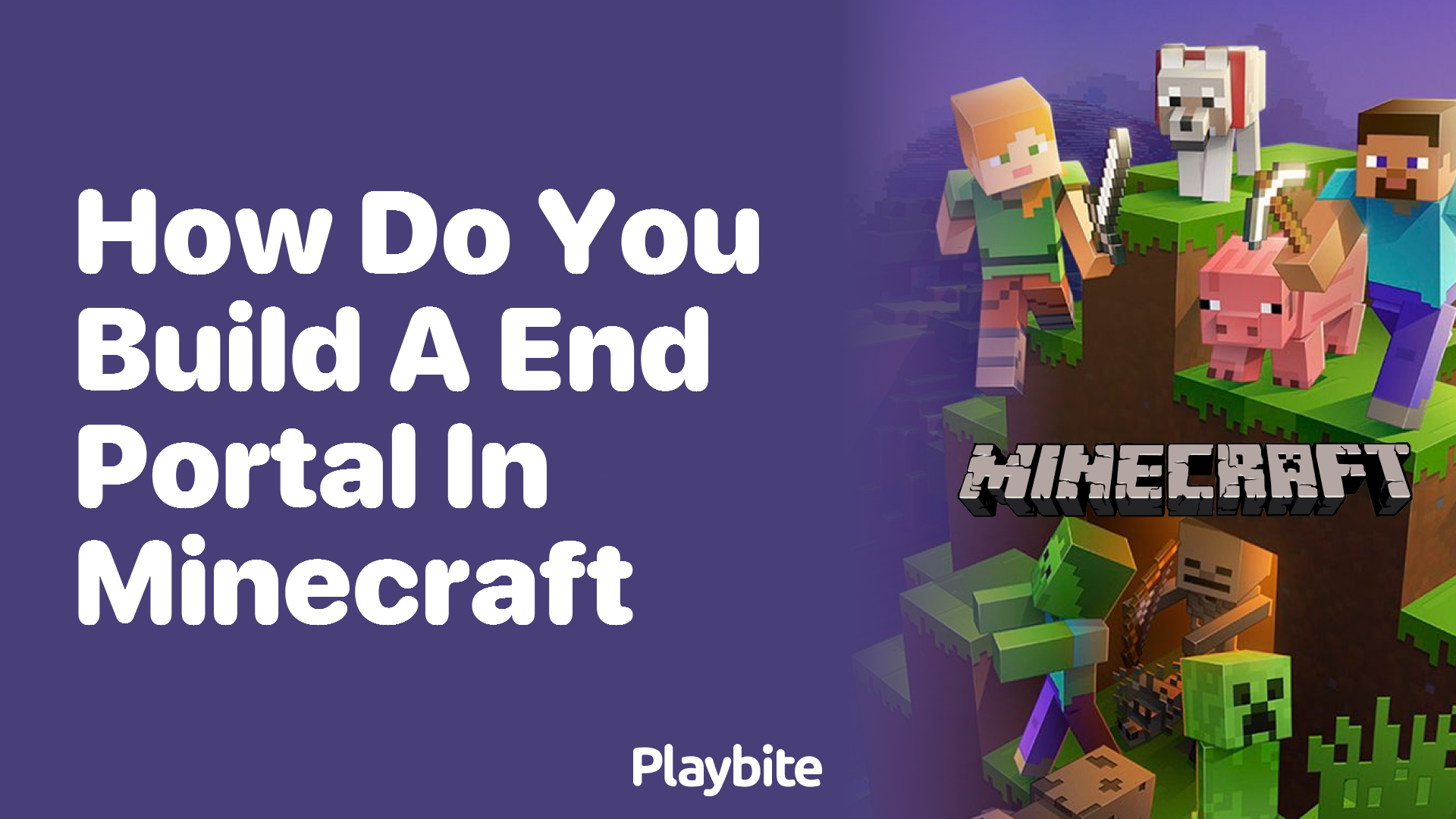 How Do You Build an End Portal in Minecraft?