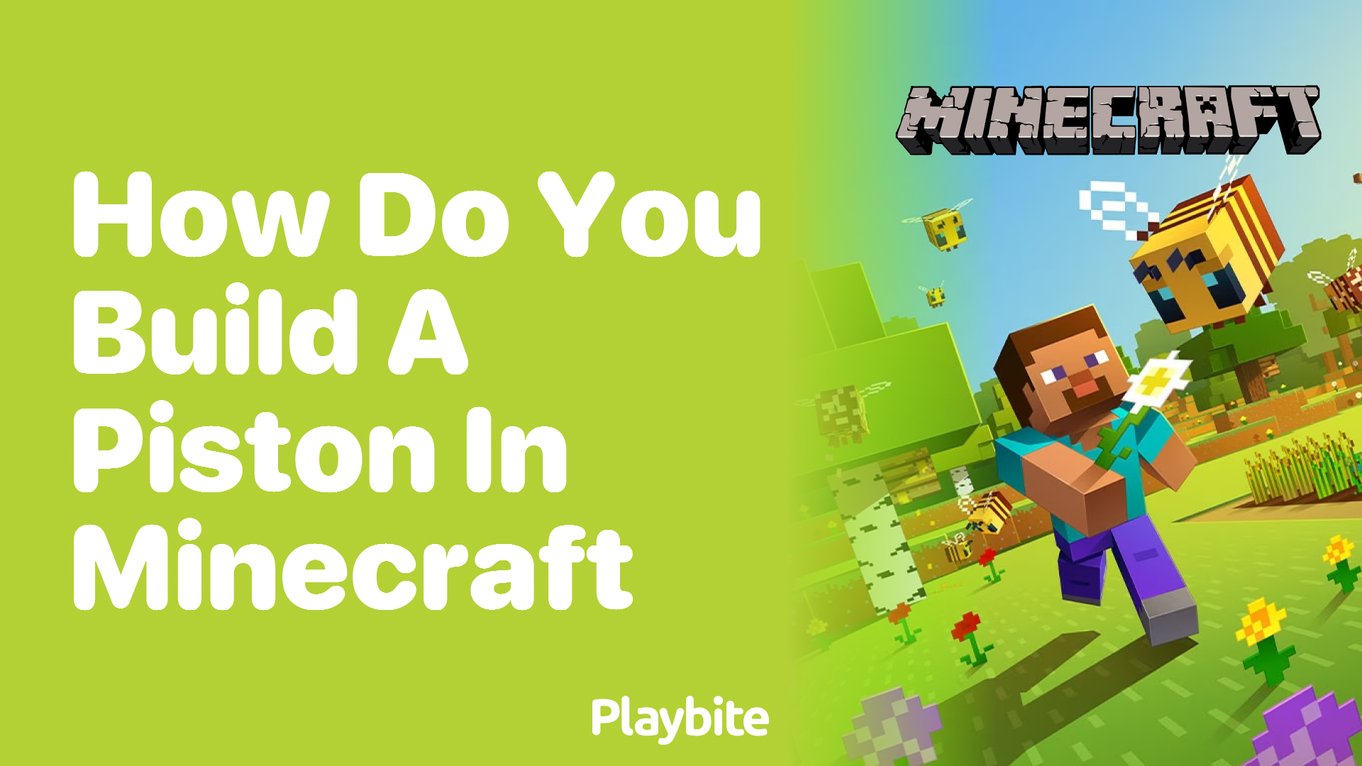 How Do You Build a Piston in Minecraft?