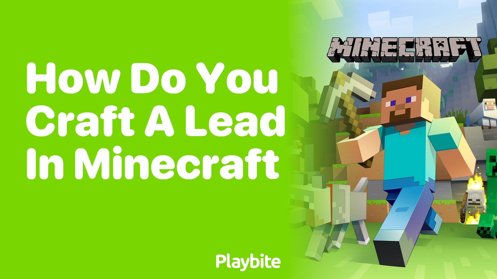 How Do You Craft a Lead in Minecraft?