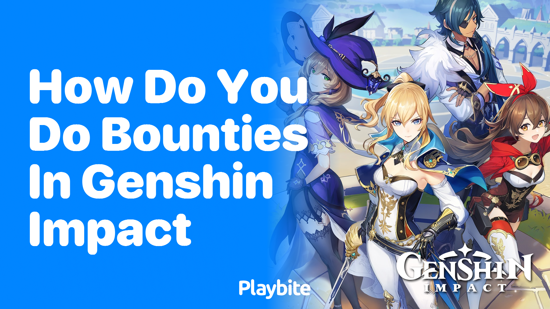How Do You Do Bounties in Genshin Impact?