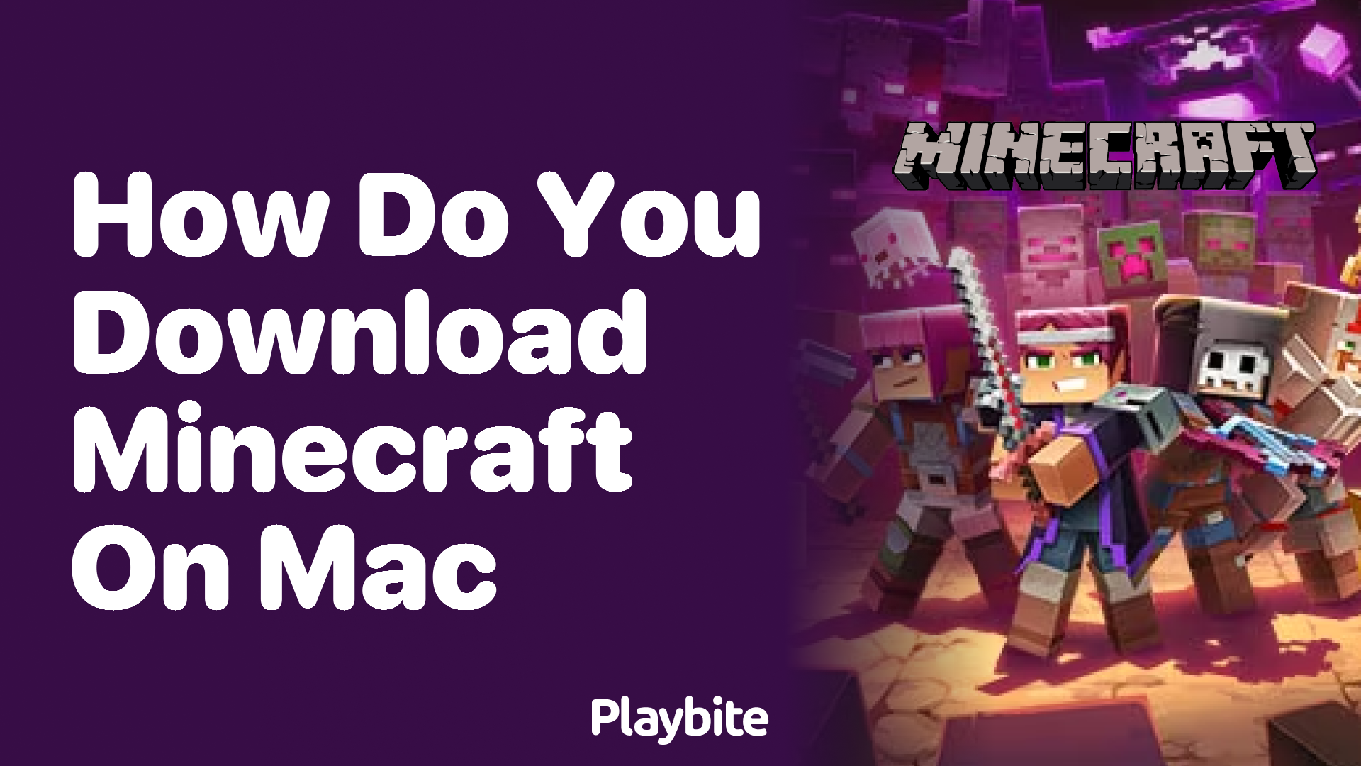 How Do You Download Minecraft on Mac?