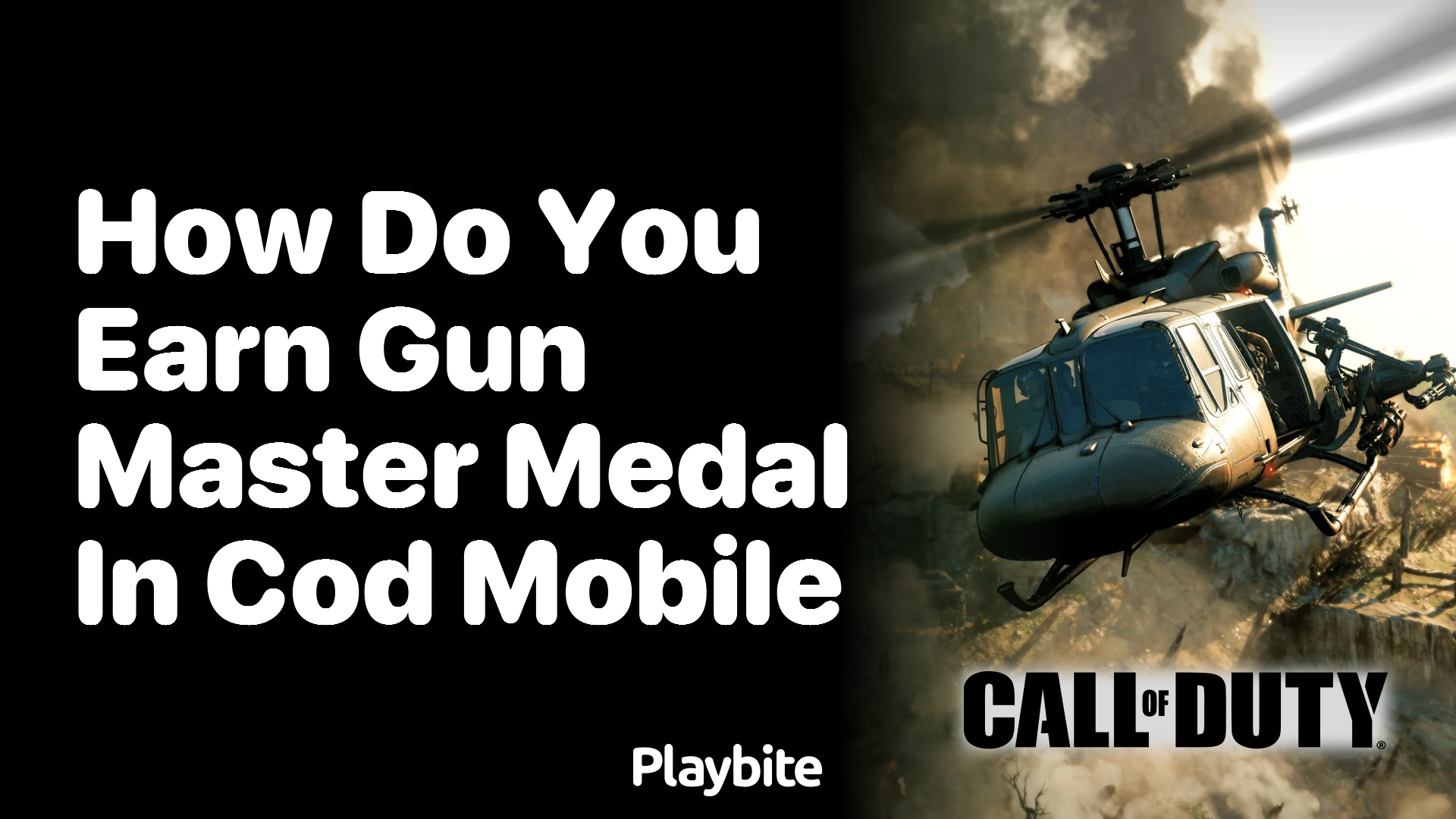 How Do You Earn the Gun Master Medal in COD Mobile?