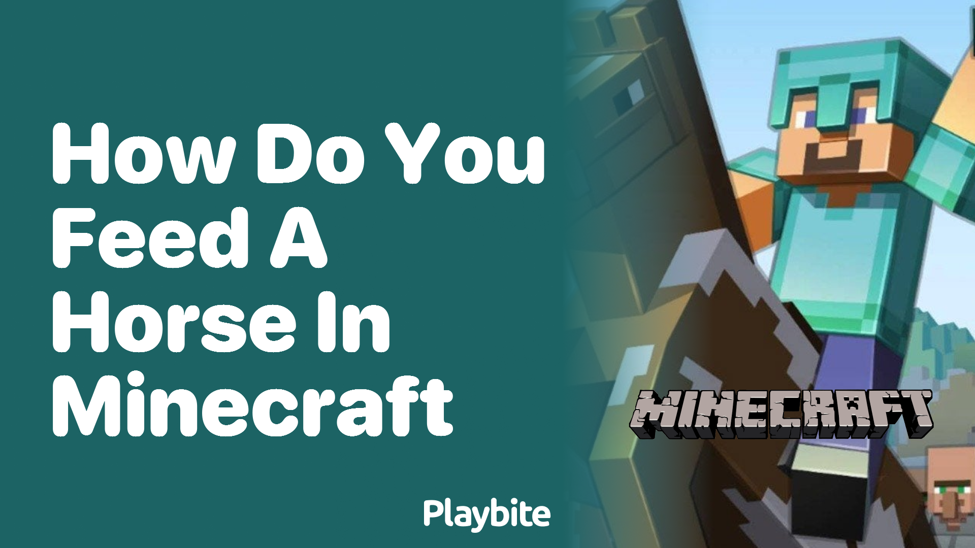 How Do You Feed a Horse in Minecraft? A Quick Guide