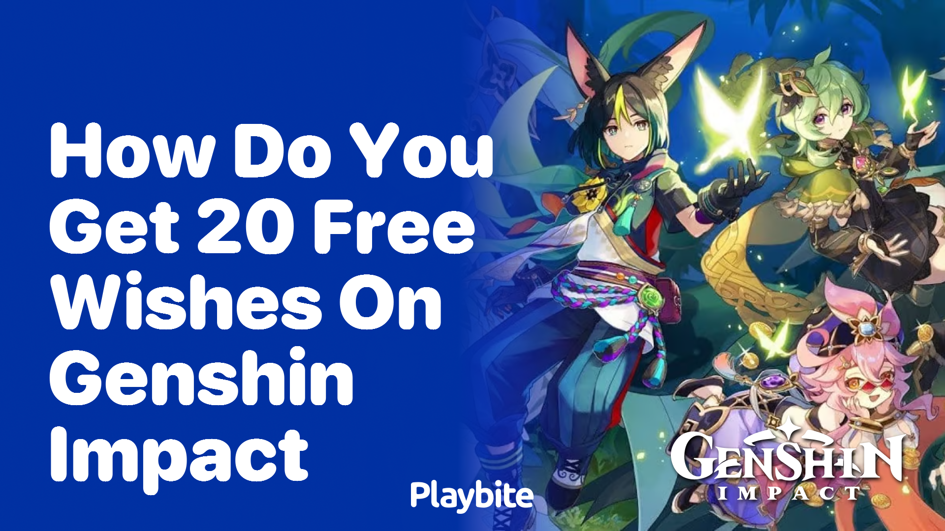 How Do You Get 20 Free Wishes on Genshin Impact?