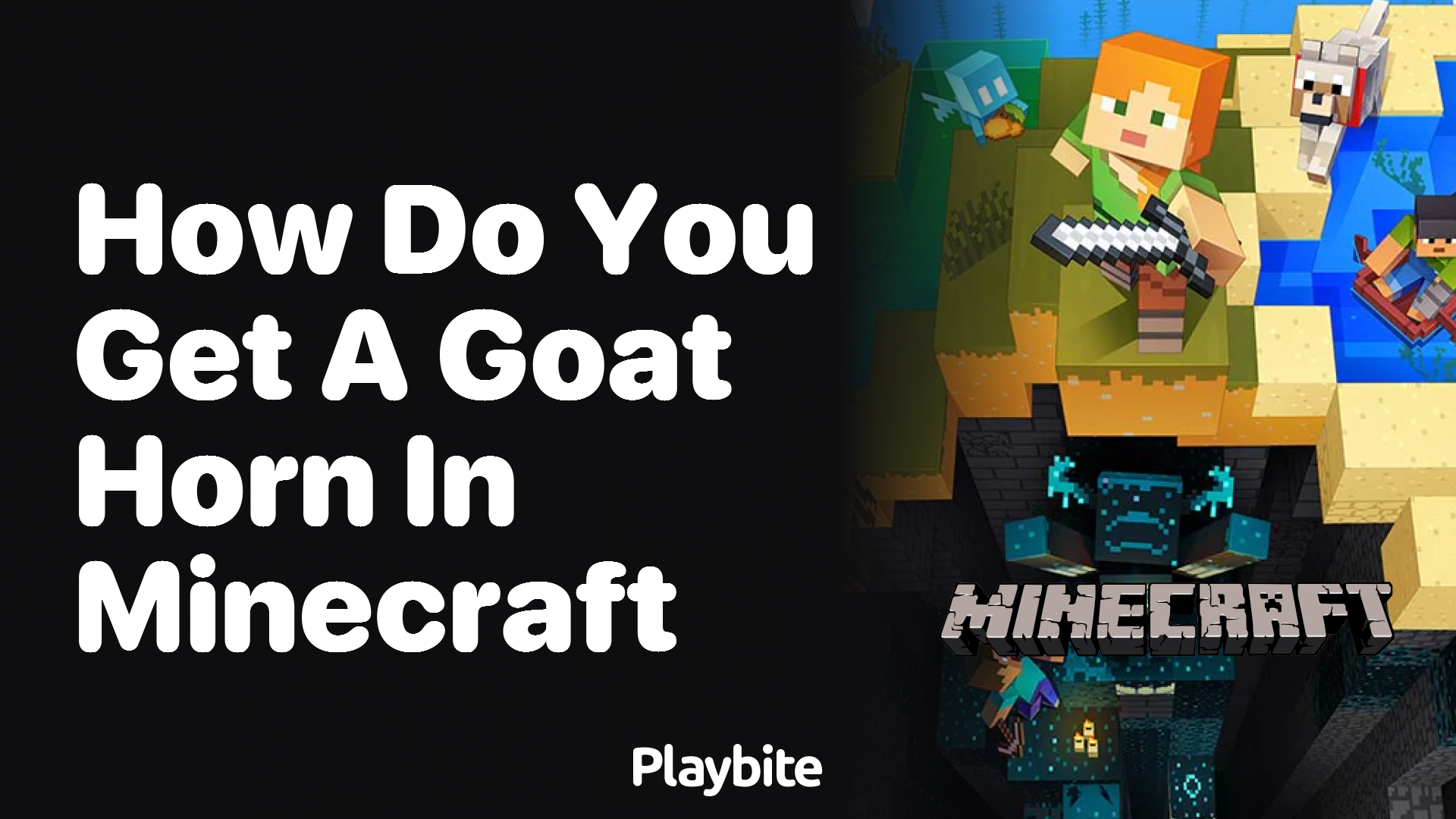 How Do You Get a Goat Horn in Minecraft?