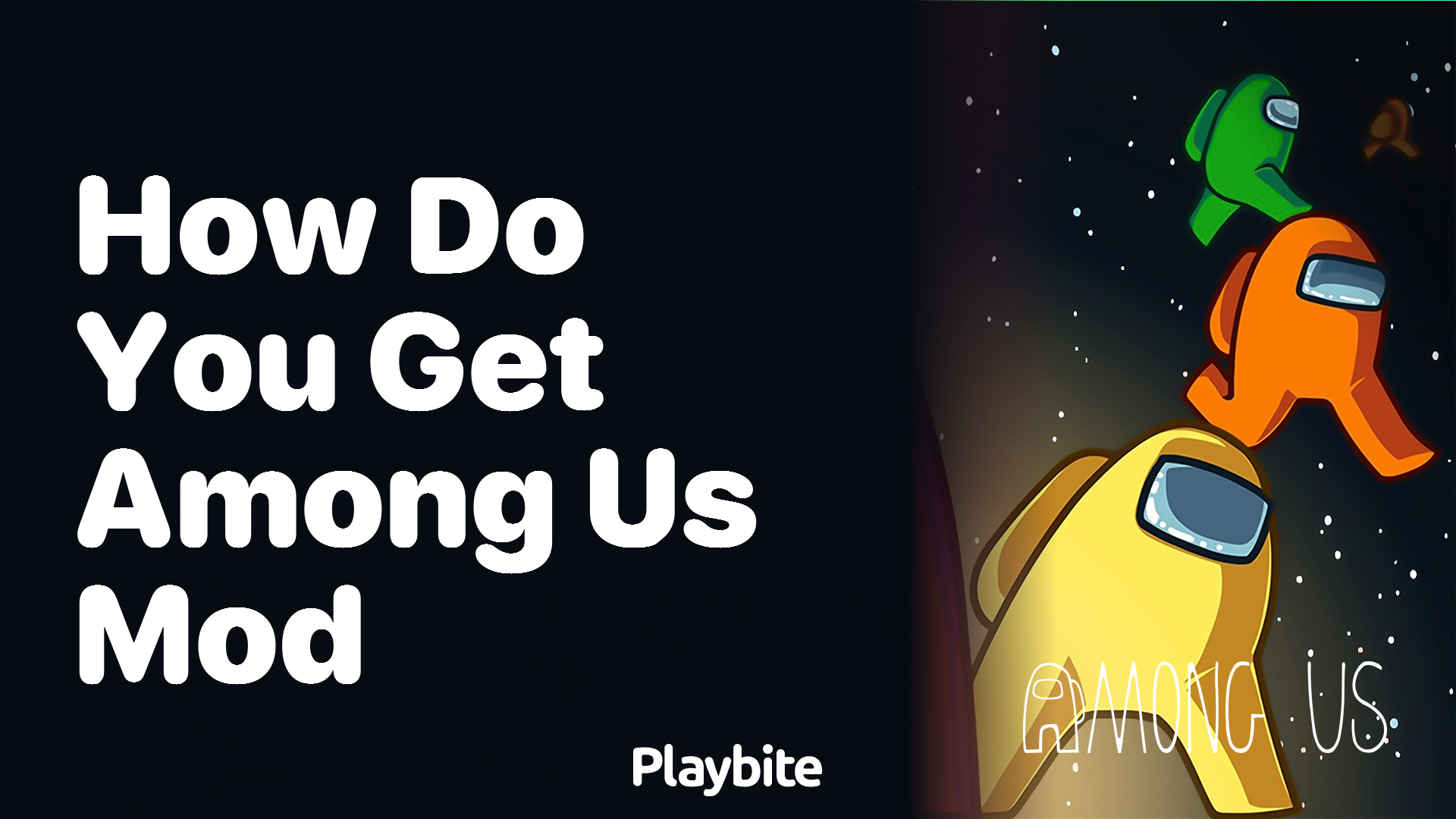 How Do You Get Among Us Mod?