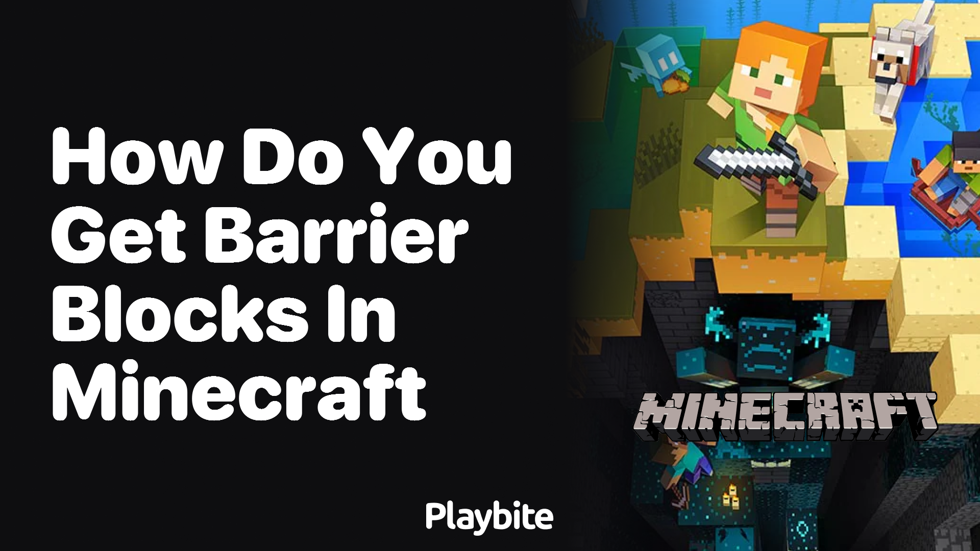 How Do You Get Barrier Blocks in Minecraft?