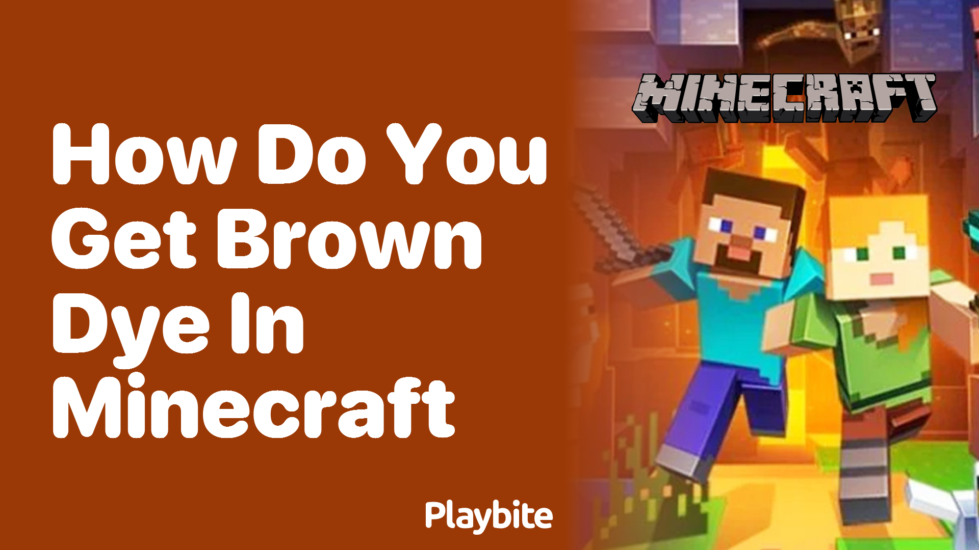 How Do You Get Brown Dye in Minecraft?