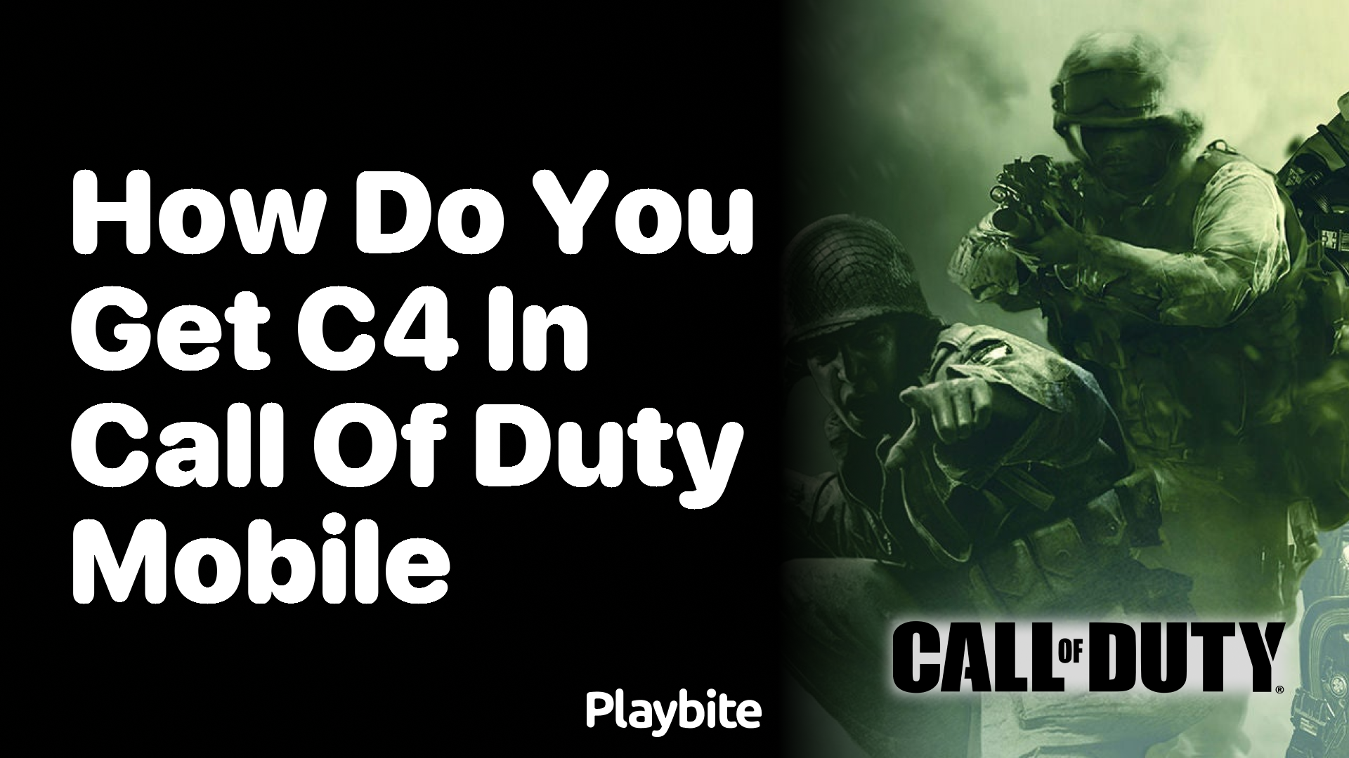 How Do You Get C4 in Call of Duty Mobile?
