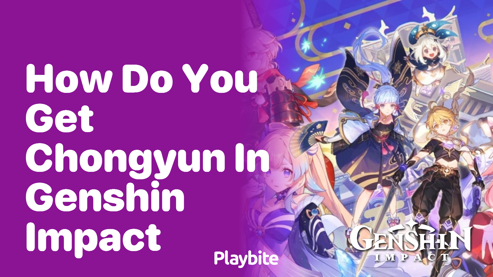 How Do You Get Chongyun in Genshin Impact?