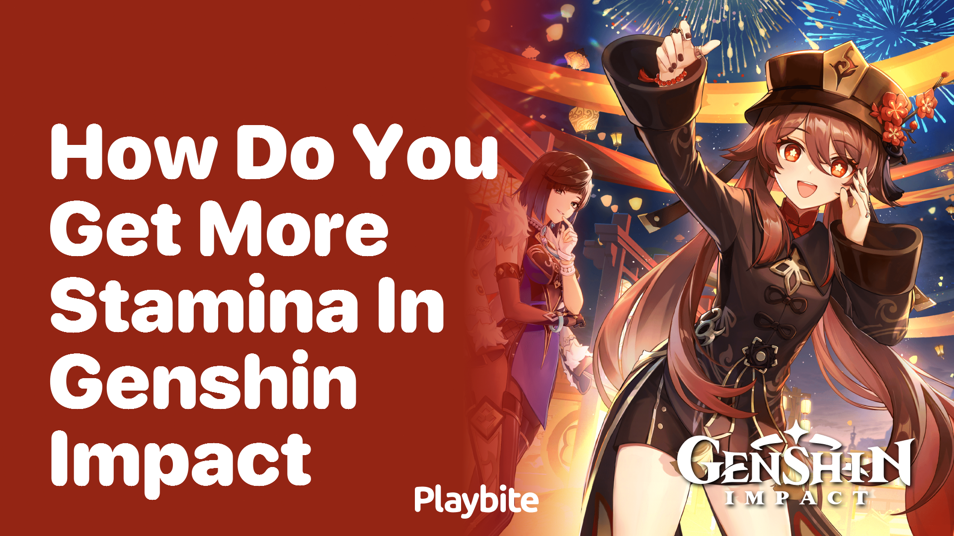 How Do You Get More Stamina in Genshin Impact?
