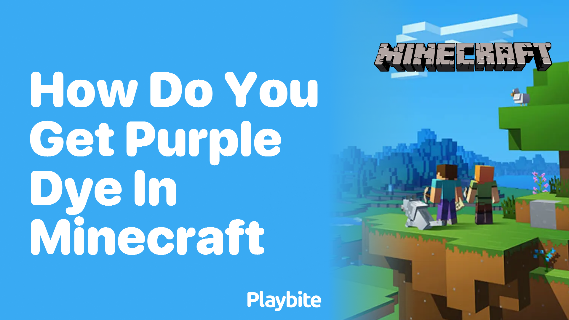 How Do You Get Purple Dye in Minecraft?