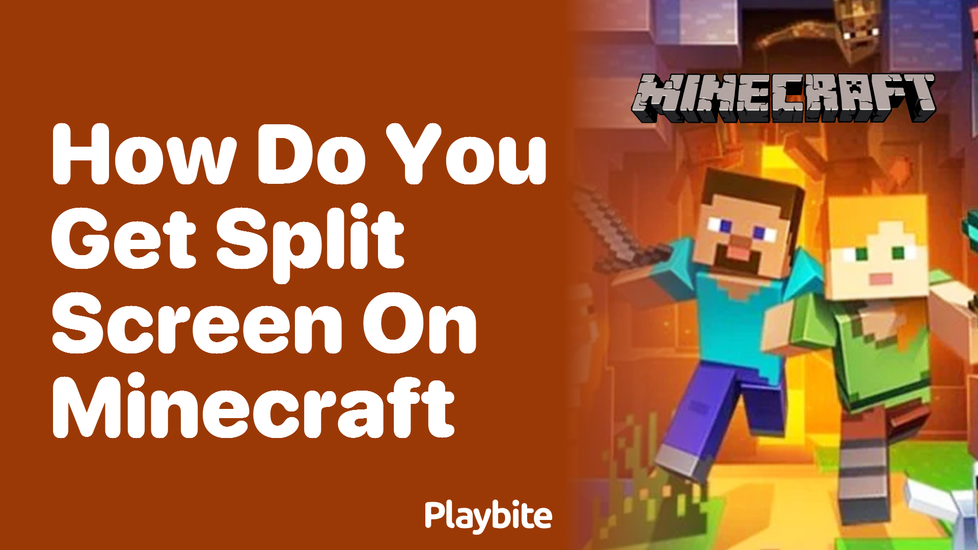 How Do You Get Split Screen On Minecraft Playbite