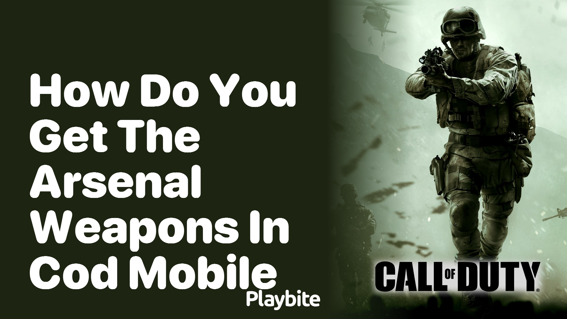 How Do You Get the Arsenal Weapons in COD Mobile?