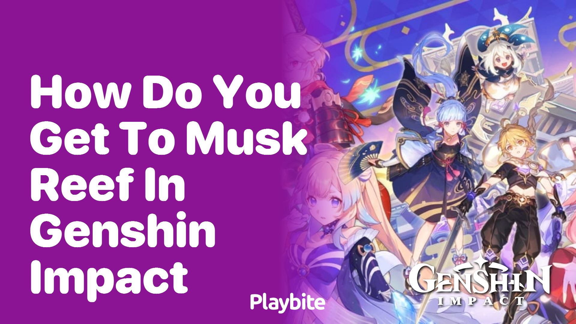 How Do You Get to Musk Reef in Genshin Impact?