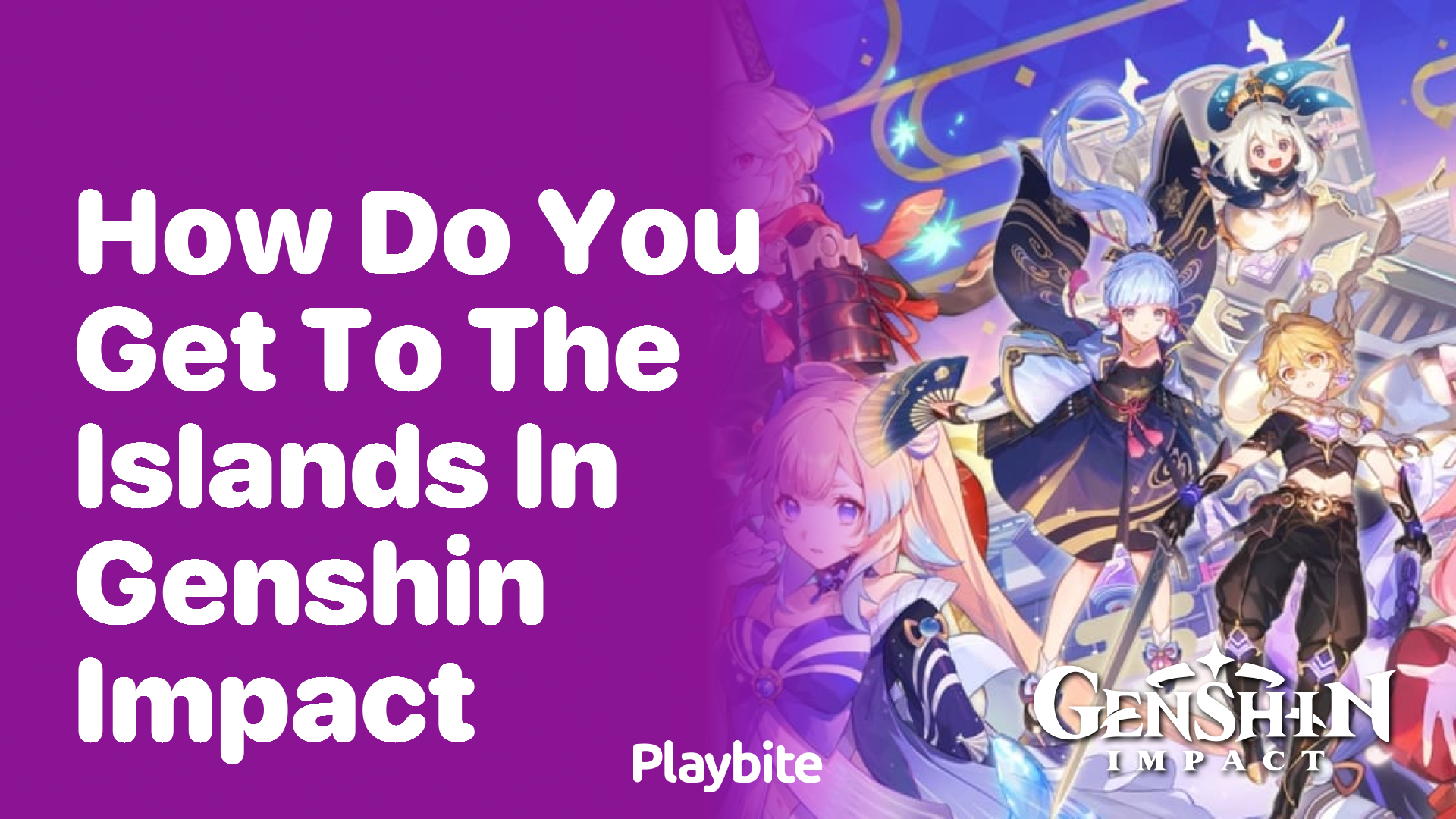 How Do You Get to the Islands in Genshin Impact?