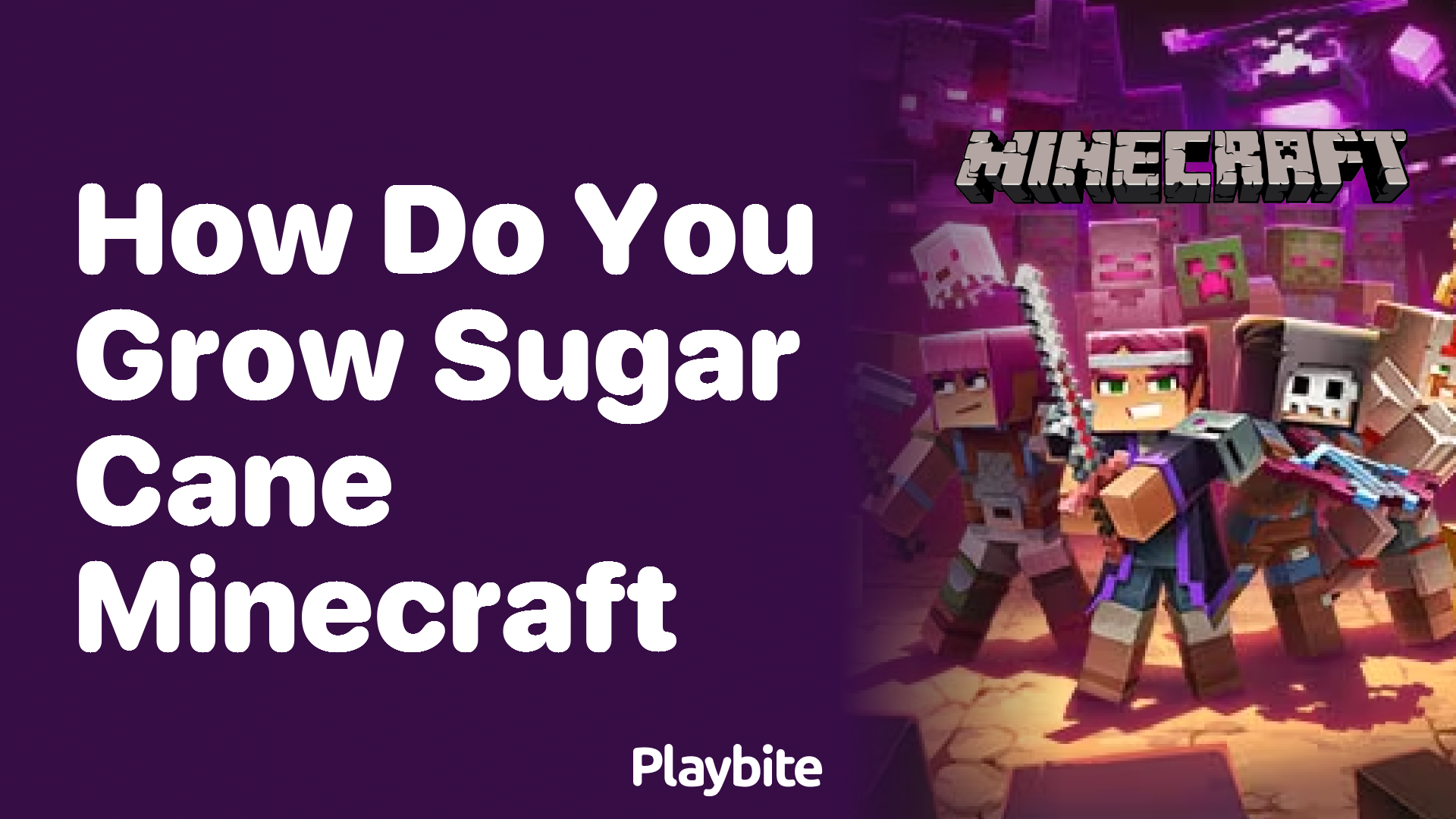 How Do You Grow Sugar Cane in Minecraft?
