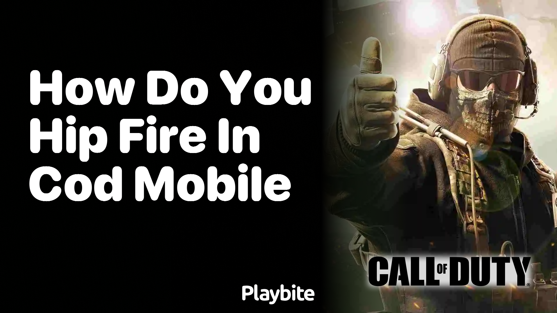 Mastering Hip Fire in COD Mobile: A Simple Guide