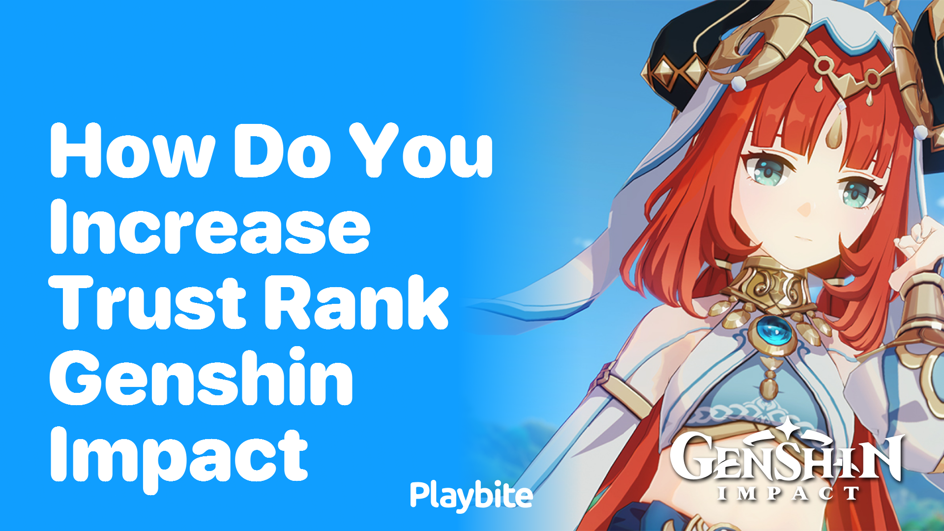 How Do You Increase Trust Rank in Genshin Impact?