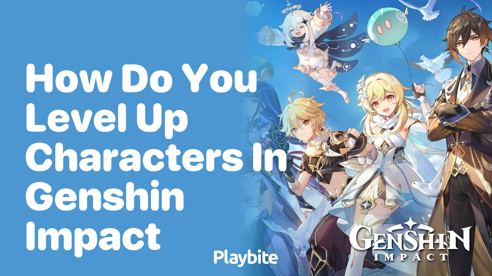 How Do You Level Up Characters in Genshin Impact?