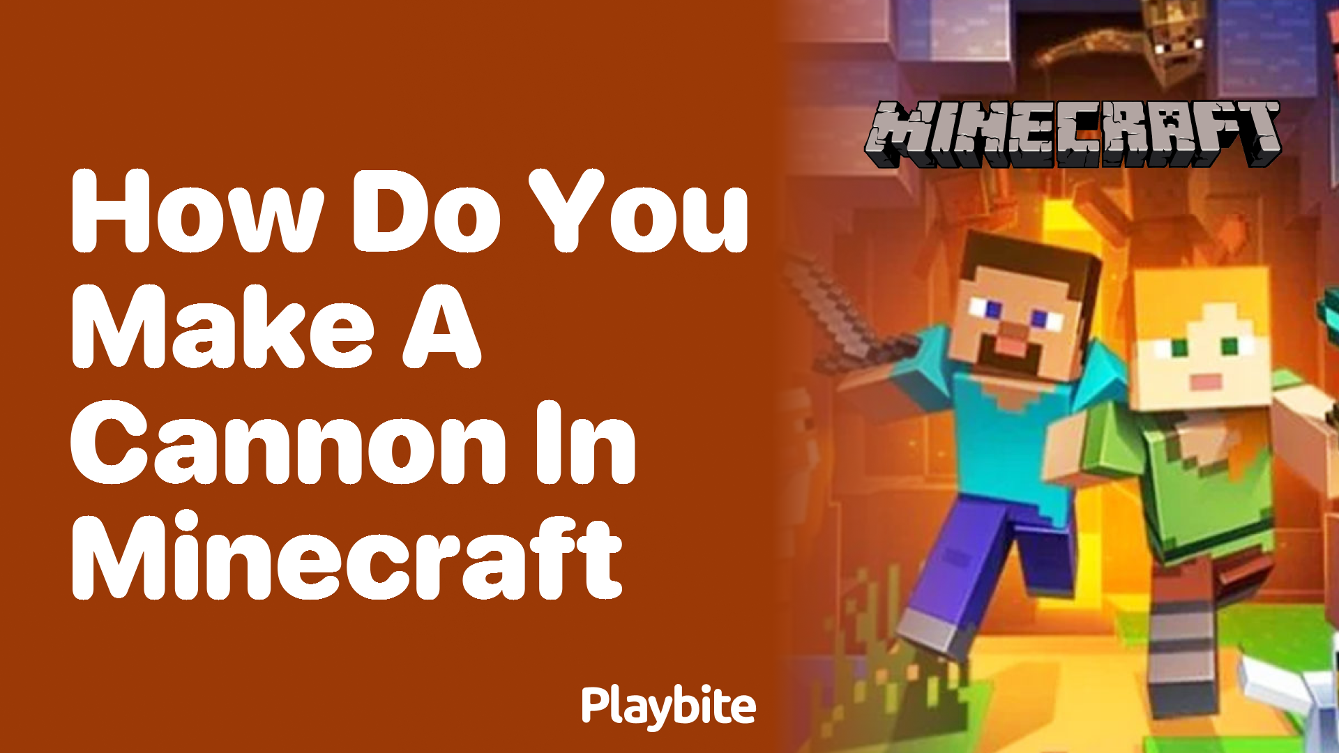 How Do You Make a Cannon in Minecraft?