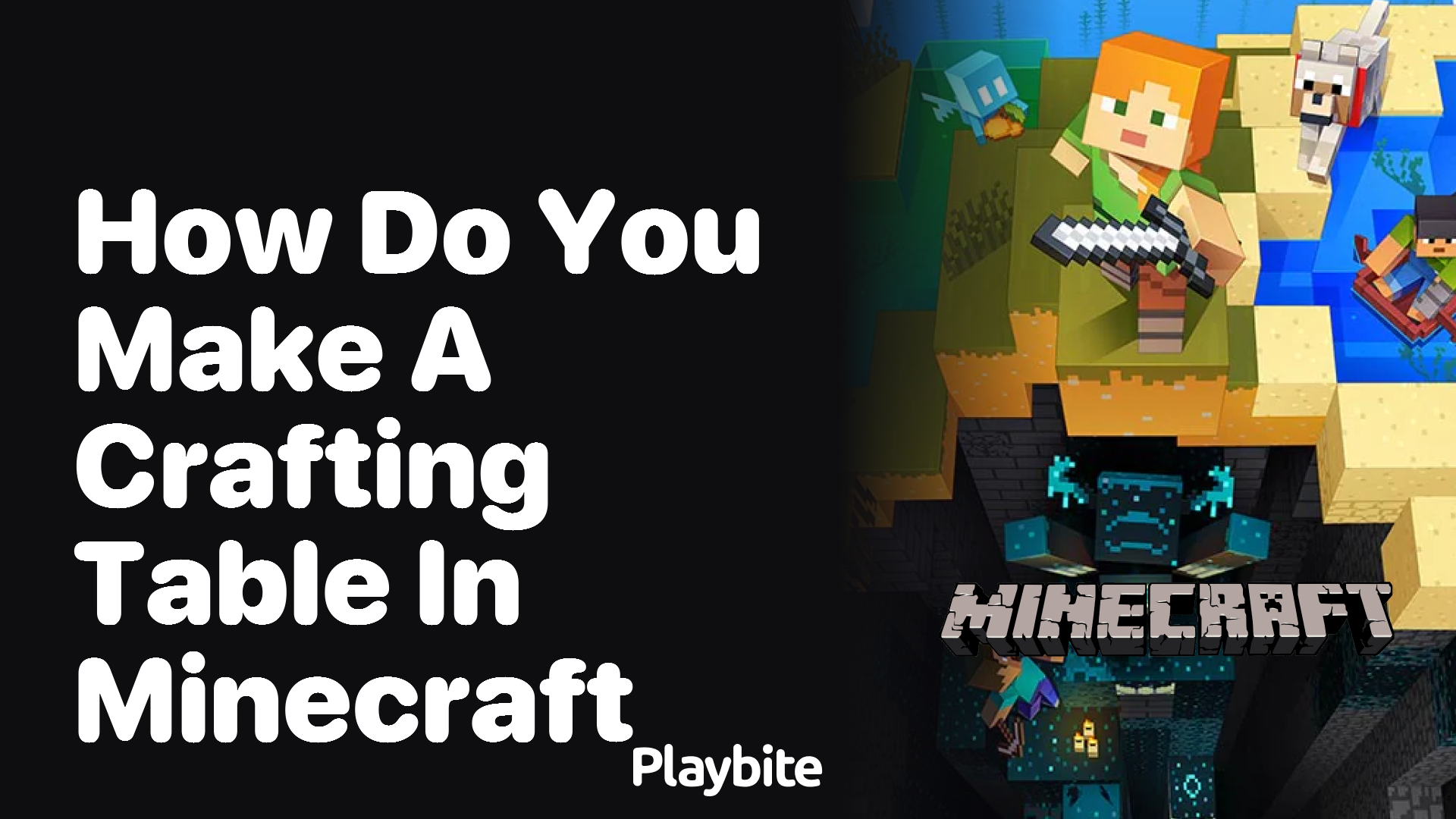 How Do You Make a Crafting Table in Minecraft?