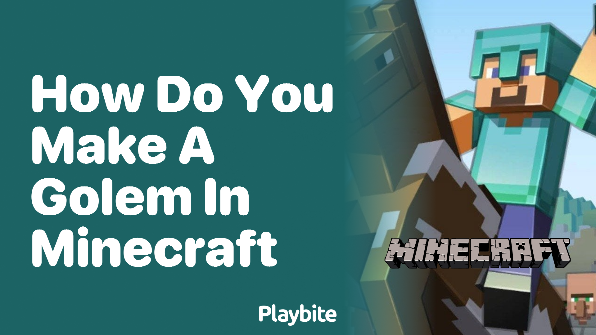 How Do You Make a Golem in Minecraft?