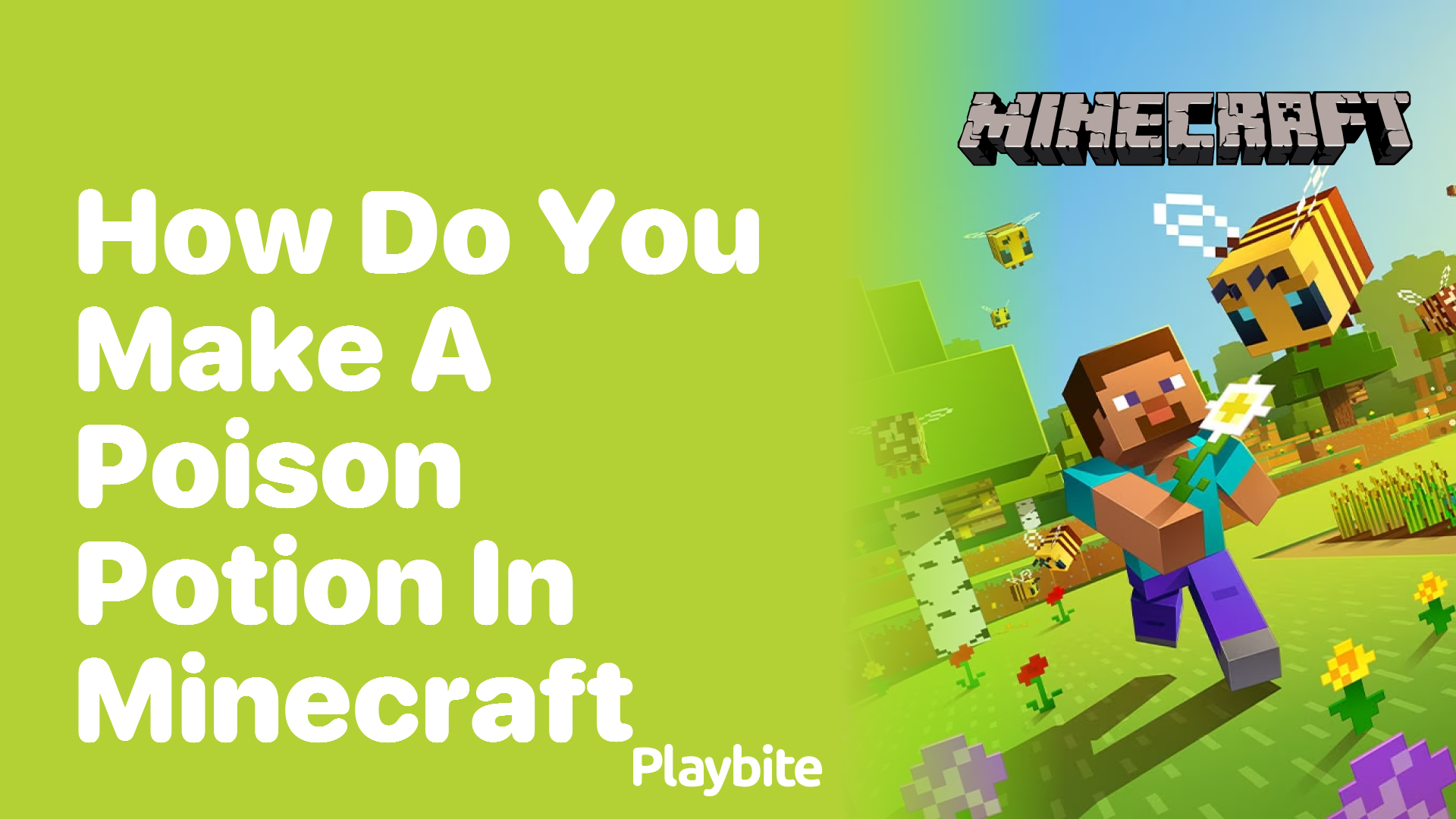 How Do You Make a Poison Potion in Minecraft?