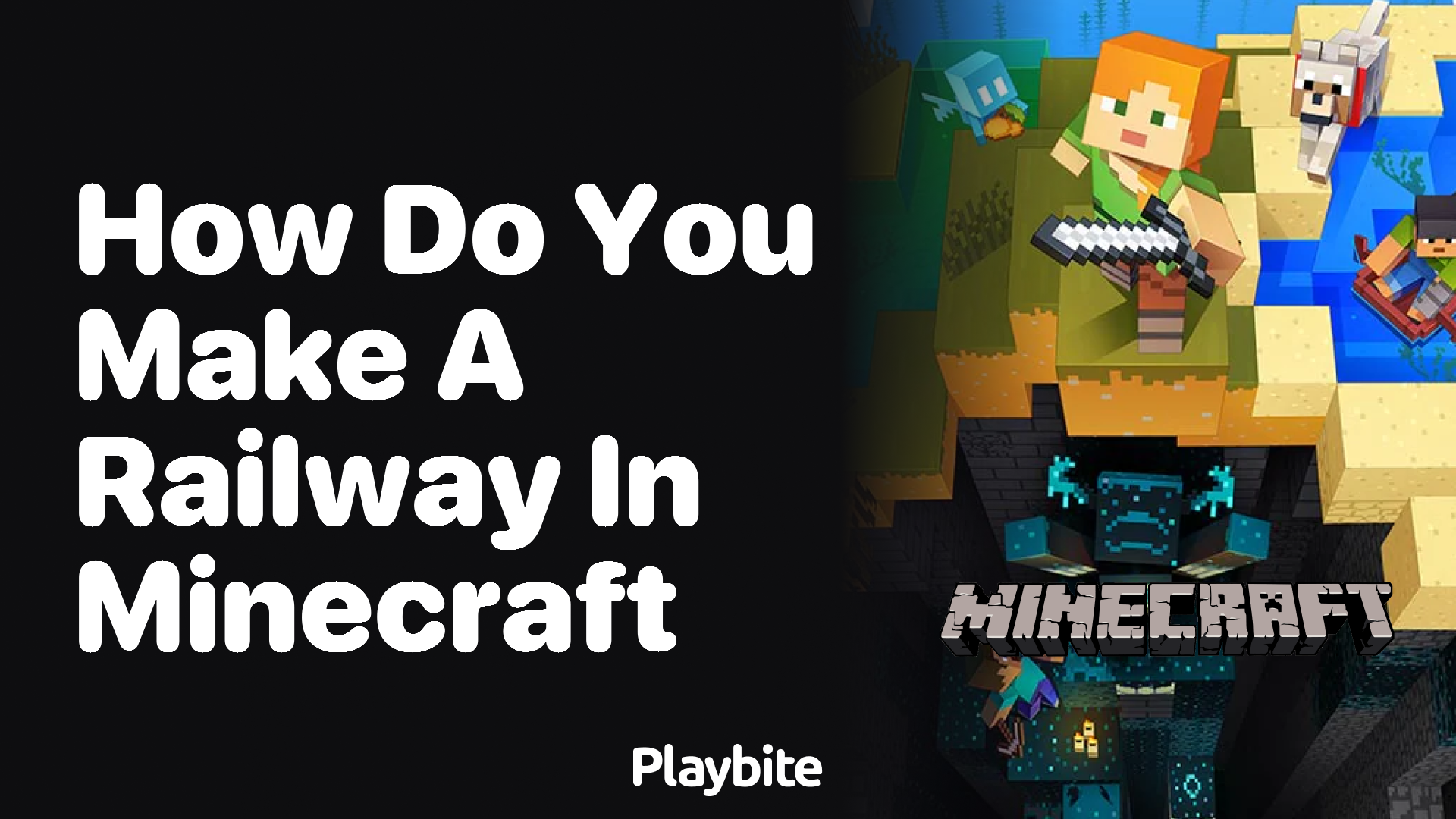 How Do You Make a Railway in Minecraft?