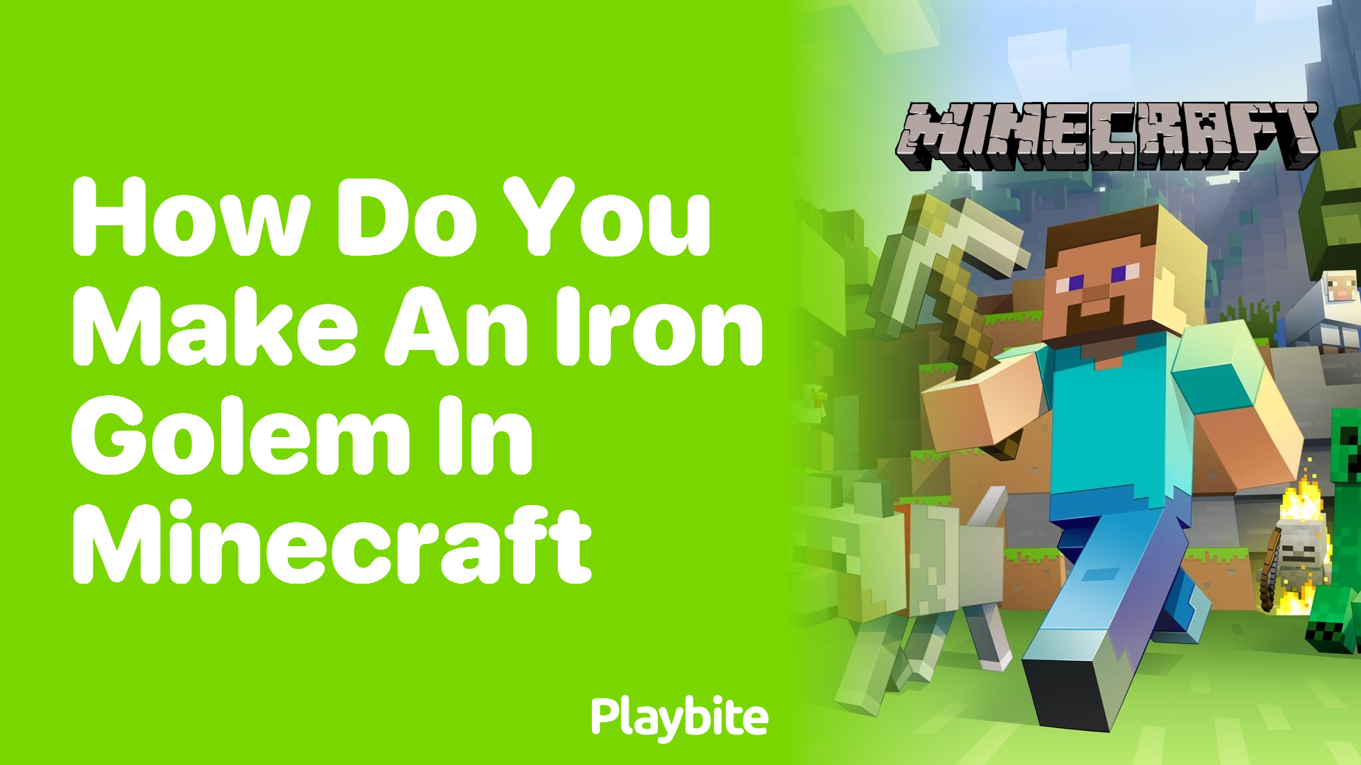 How Do You Make an Iron Golem in Minecraft?