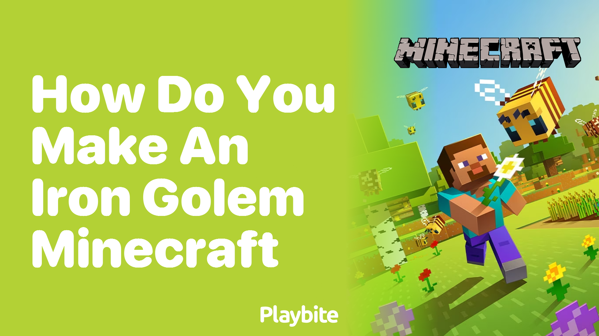 How Do You Make an Iron Golem in Minecraft?