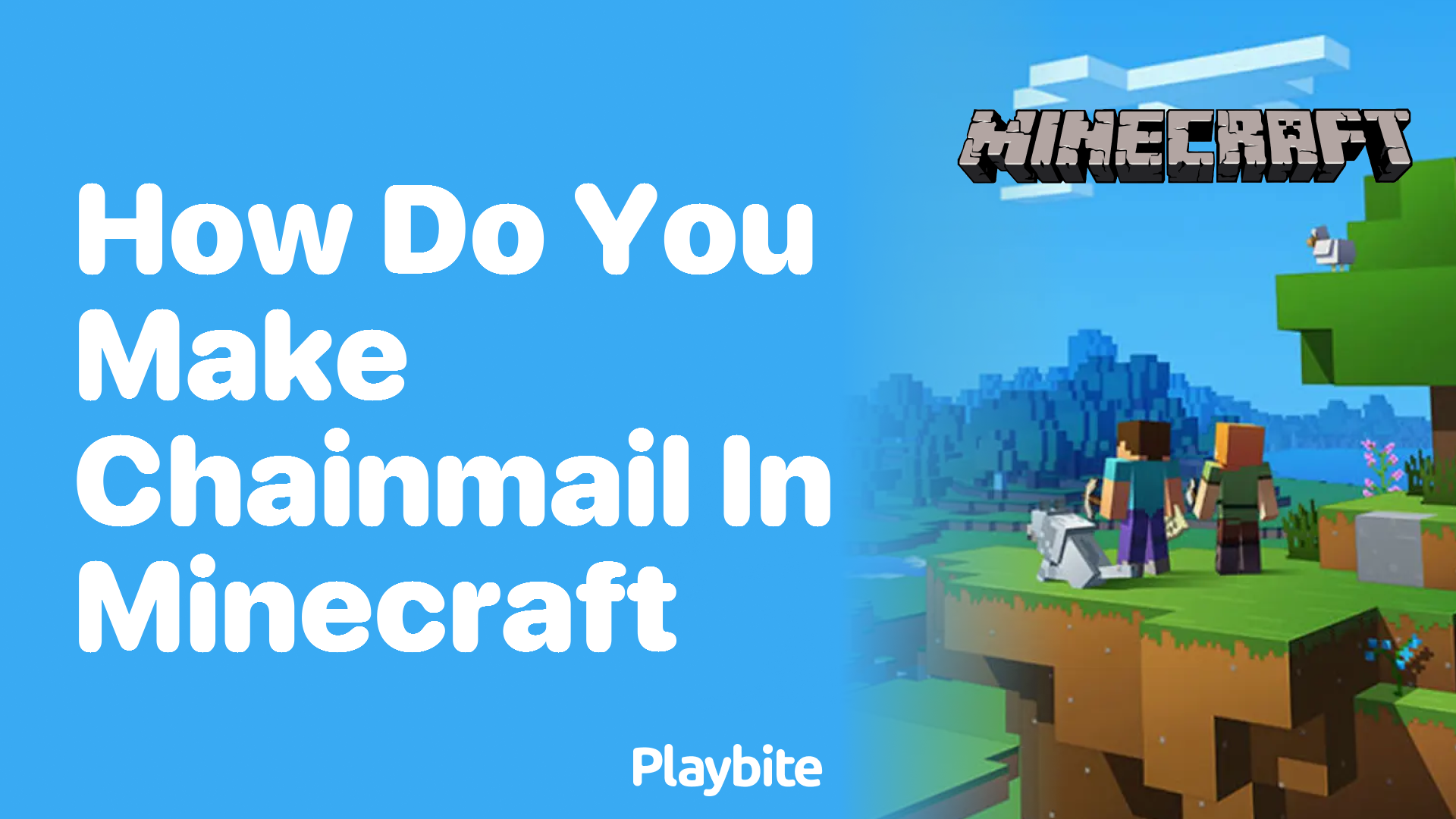 How Do You Make Chainmail in Minecraft?