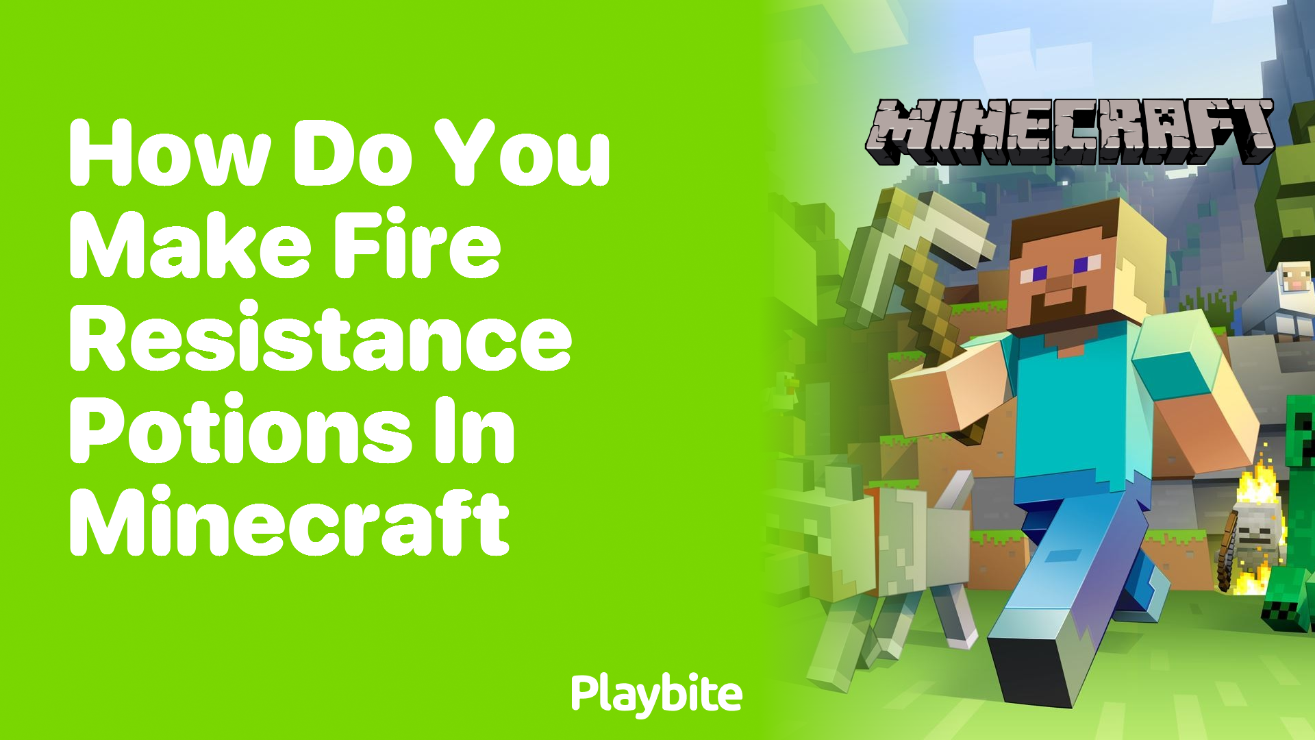 How Do You Make Fire Resistance Potions in Minecraft?