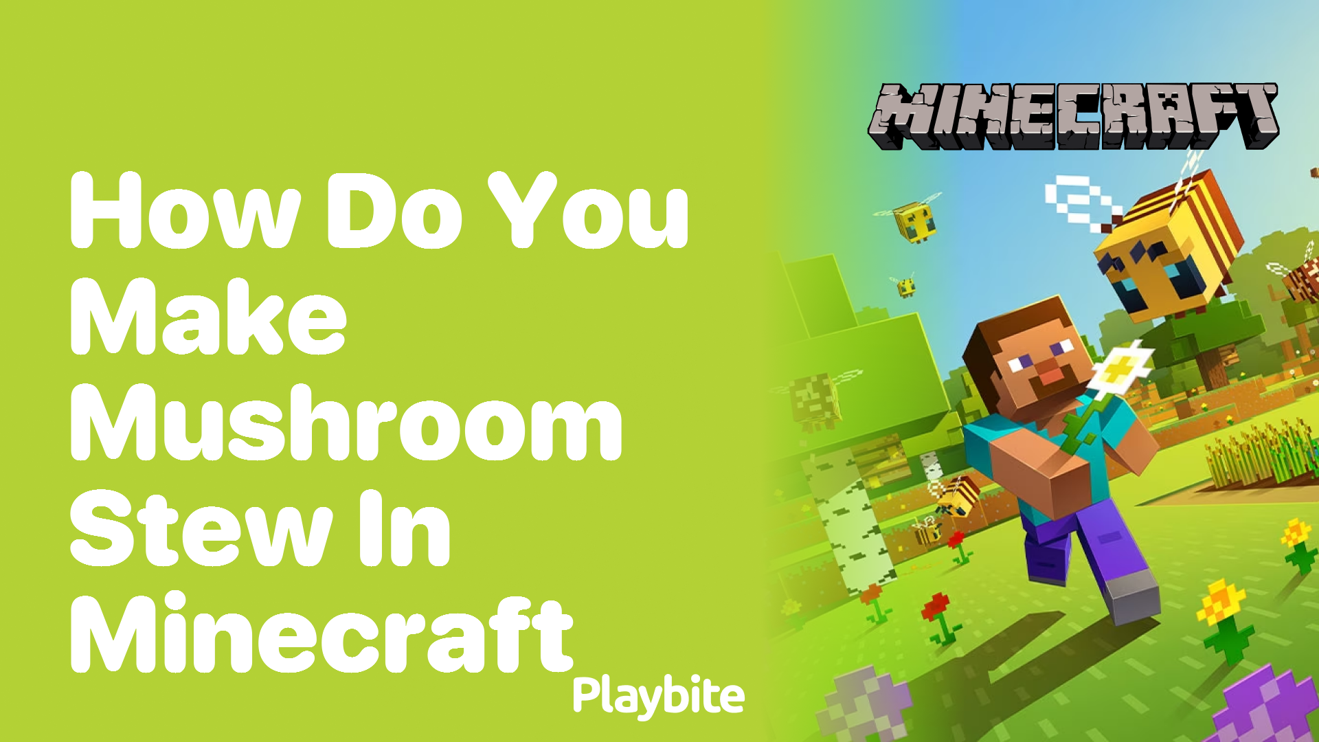 How Do You Make Mushroom Stew in Minecraft?