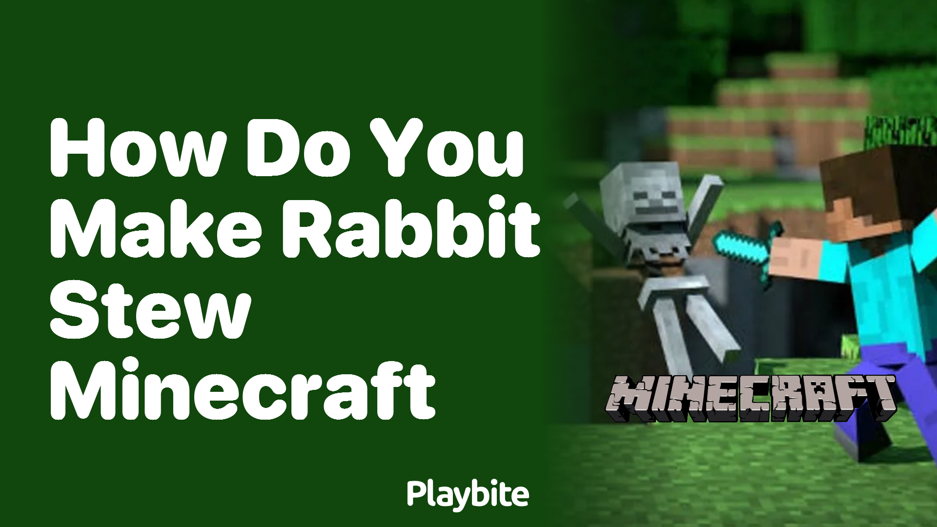 How Do You Make Rabbit Stew in Minecraft? An Easy Guide
