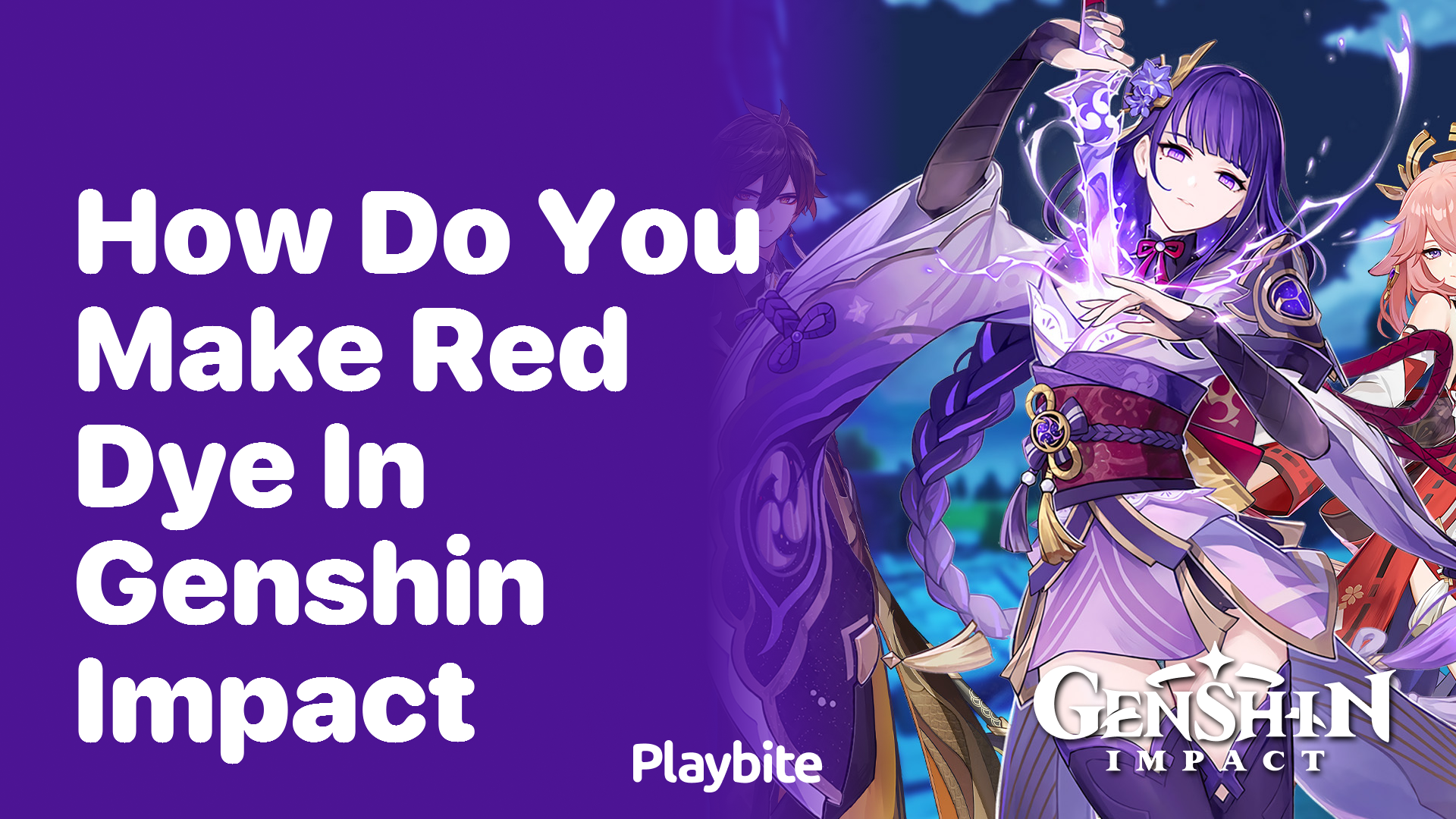 How Do You Make Red Dye in Genshin Impact?