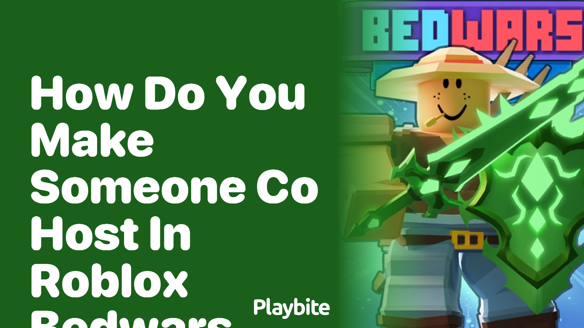How to Make Someone Co-Host in Roblox Bedwars