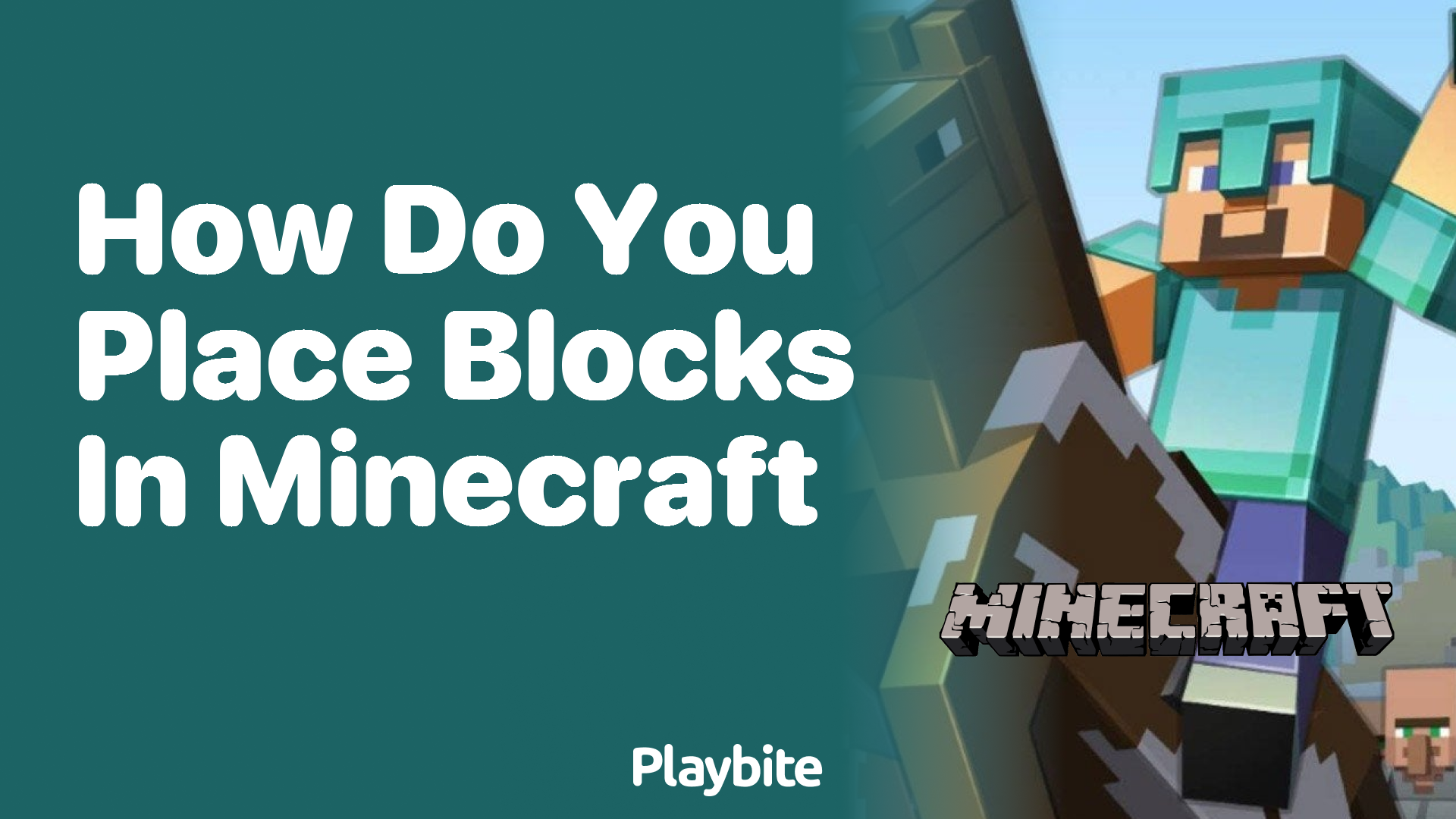How Do You Place Blocks in Minecraft?