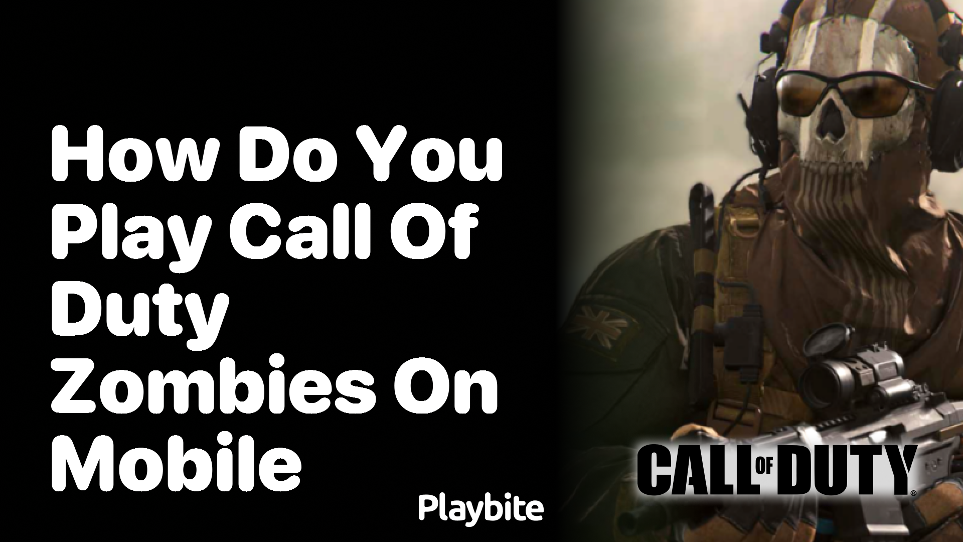 How Do You Play Call of Duty Zombies on Mobile?