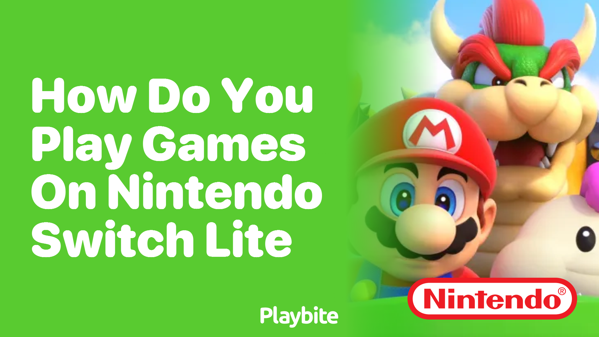 How Do You Play Games on Nintendo Switch Lite?
