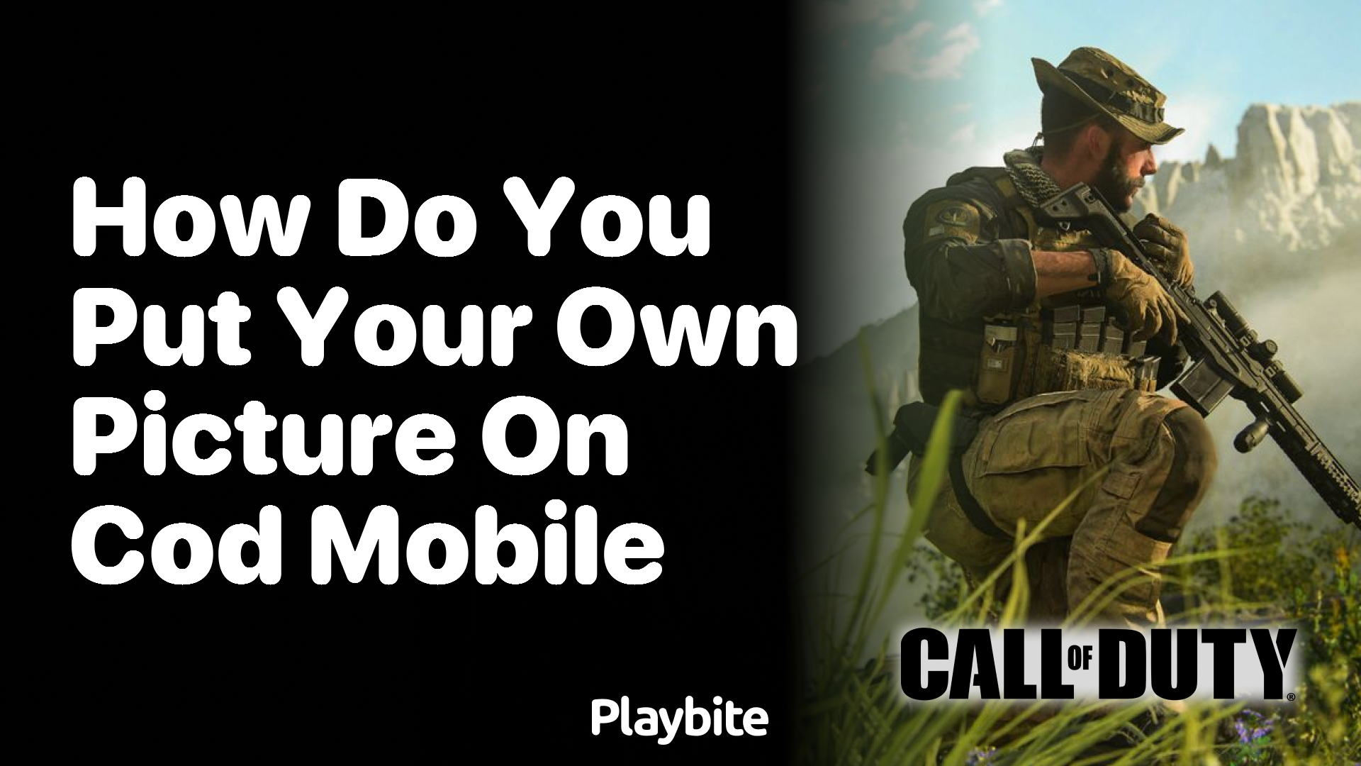 How do You Put Your Own Picture on COD Mobile?