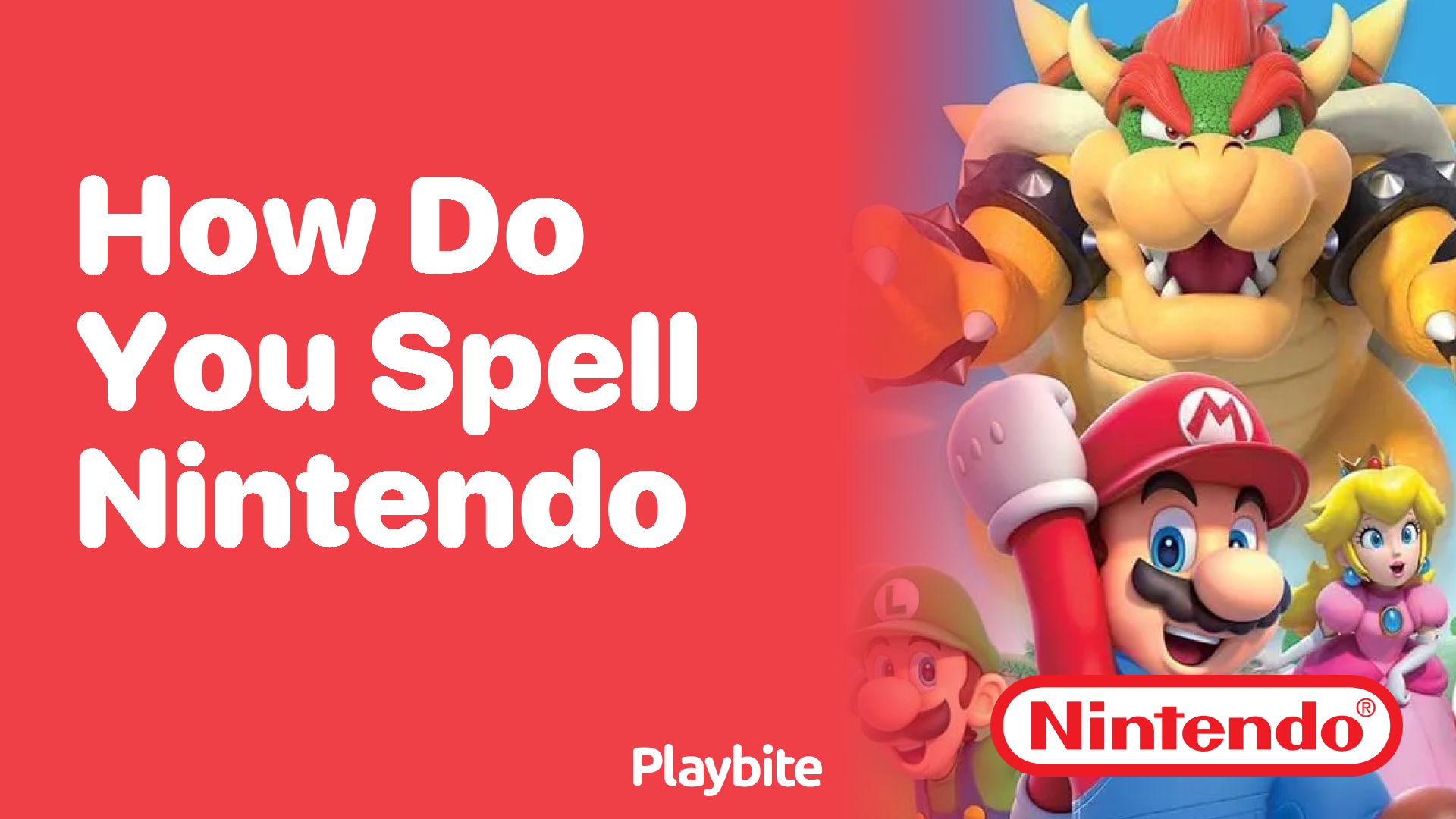 How Do You Spell Nintendo?