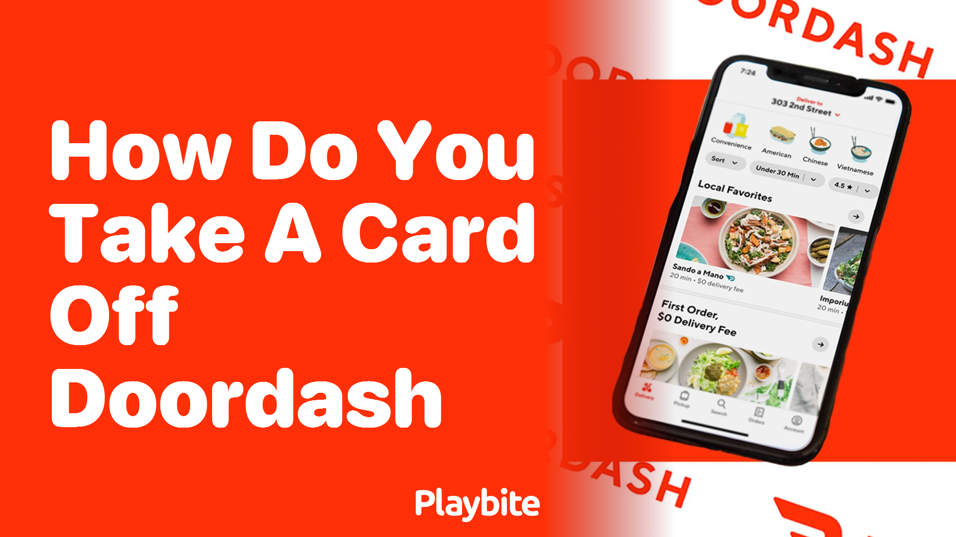 How Do You Take a Card Off DoorDash? Simplified Steps