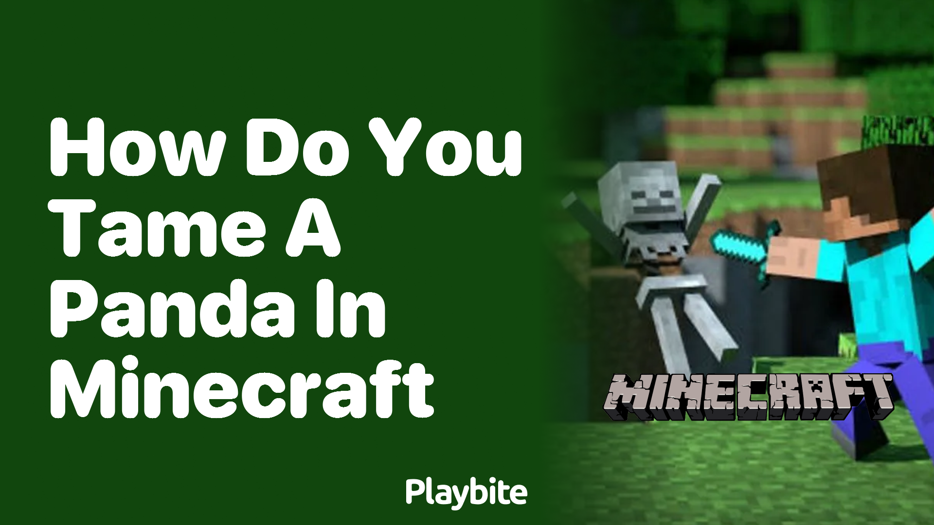 How Do You Tame a Panda in Minecraft? Discover the Simple Steps