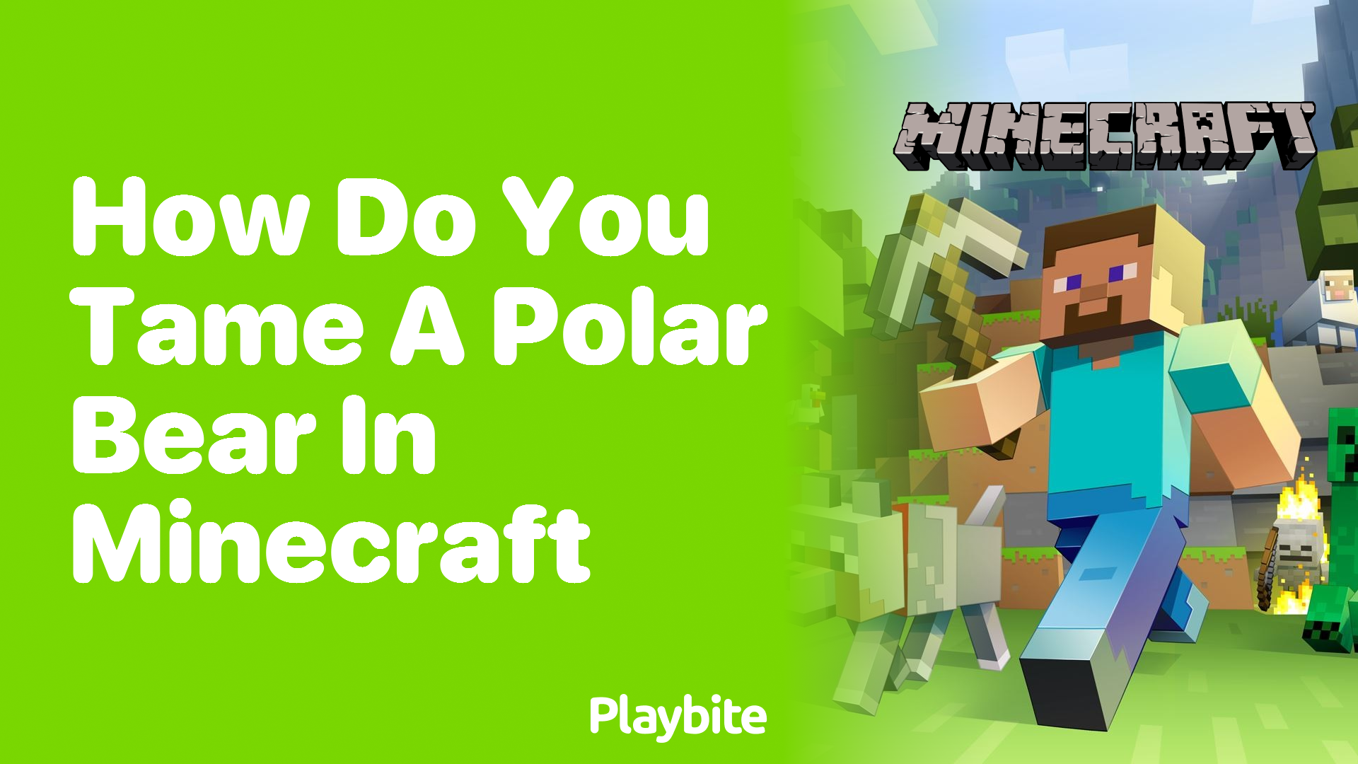 How Do You Tame a Polar Bear in Minecraft?