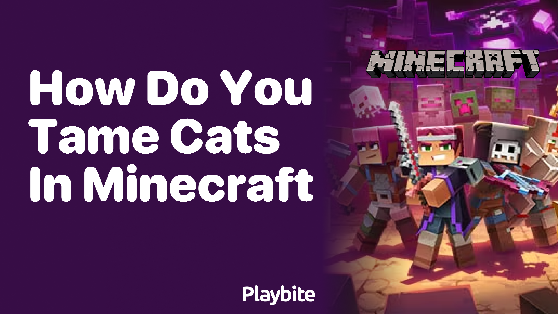 How Do You Tame Cats in Minecraft? Learn the Simple Steps!