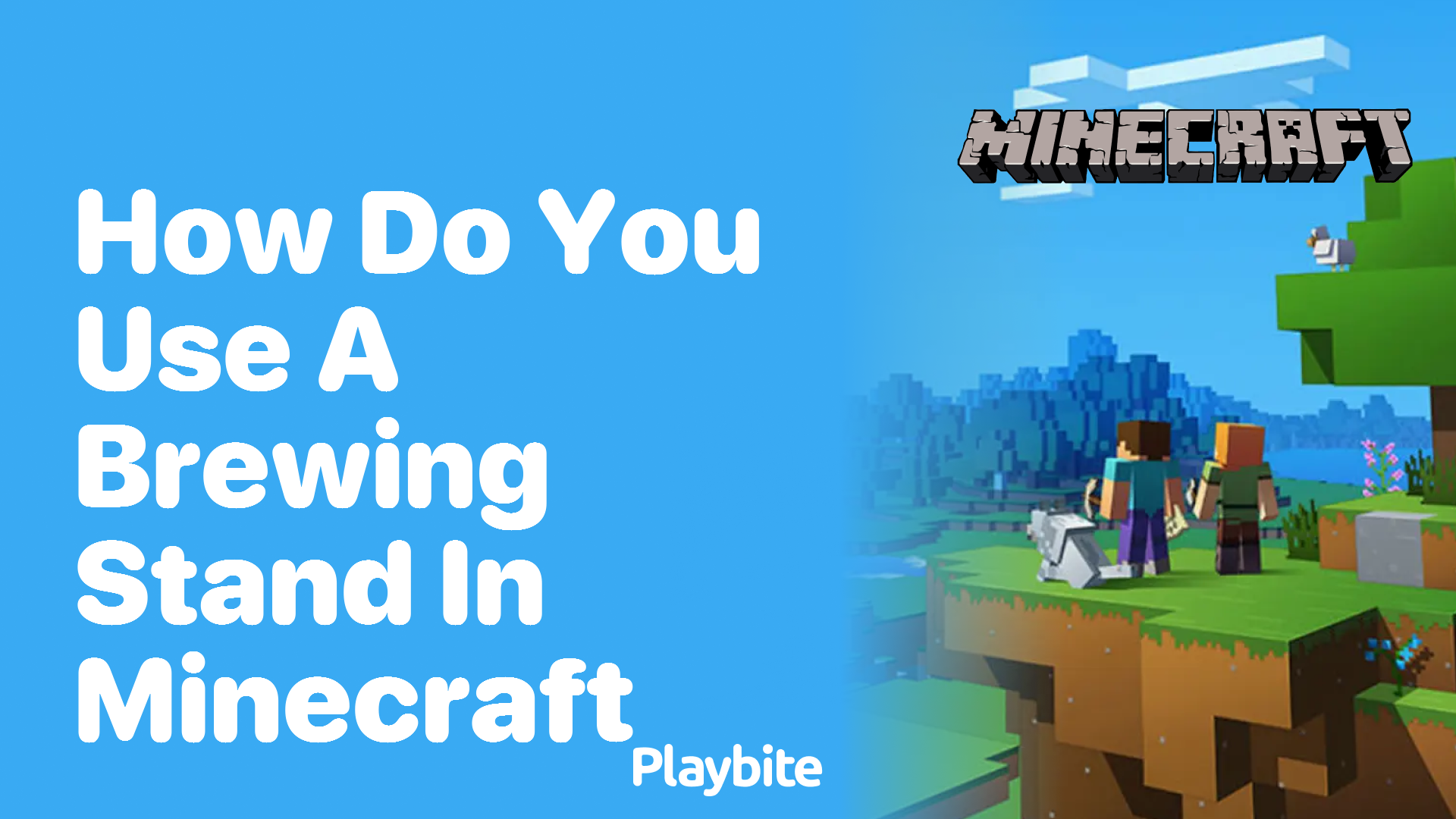 How Do You Use a Brewing Stand in Minecraft?