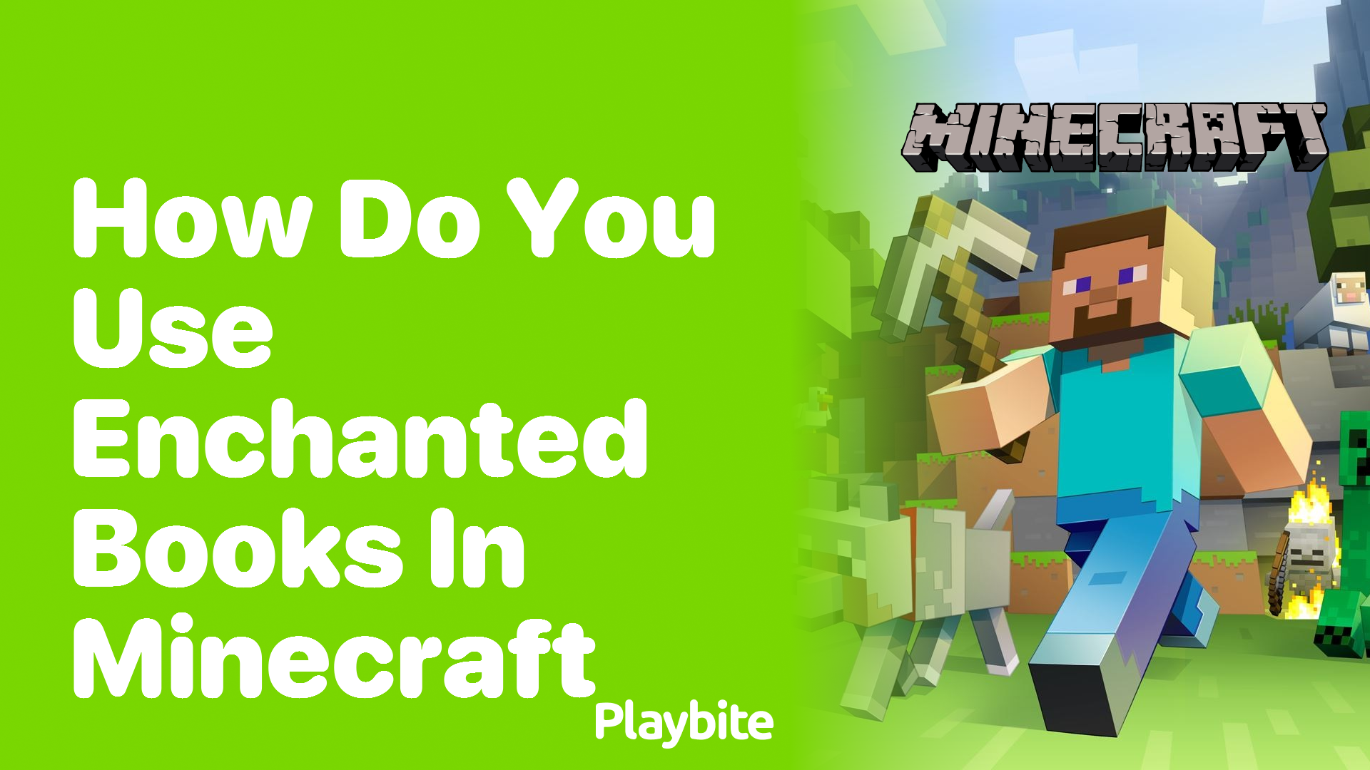 How Do You Use Enchanted Books in Minecraft?