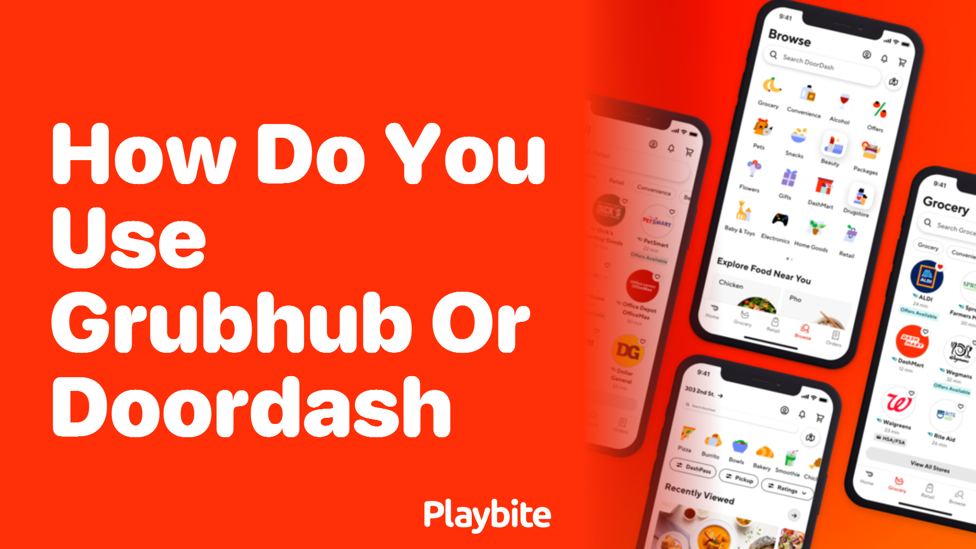 How Do You Use Grubhub or DoorDash for Easy Food Delivery?